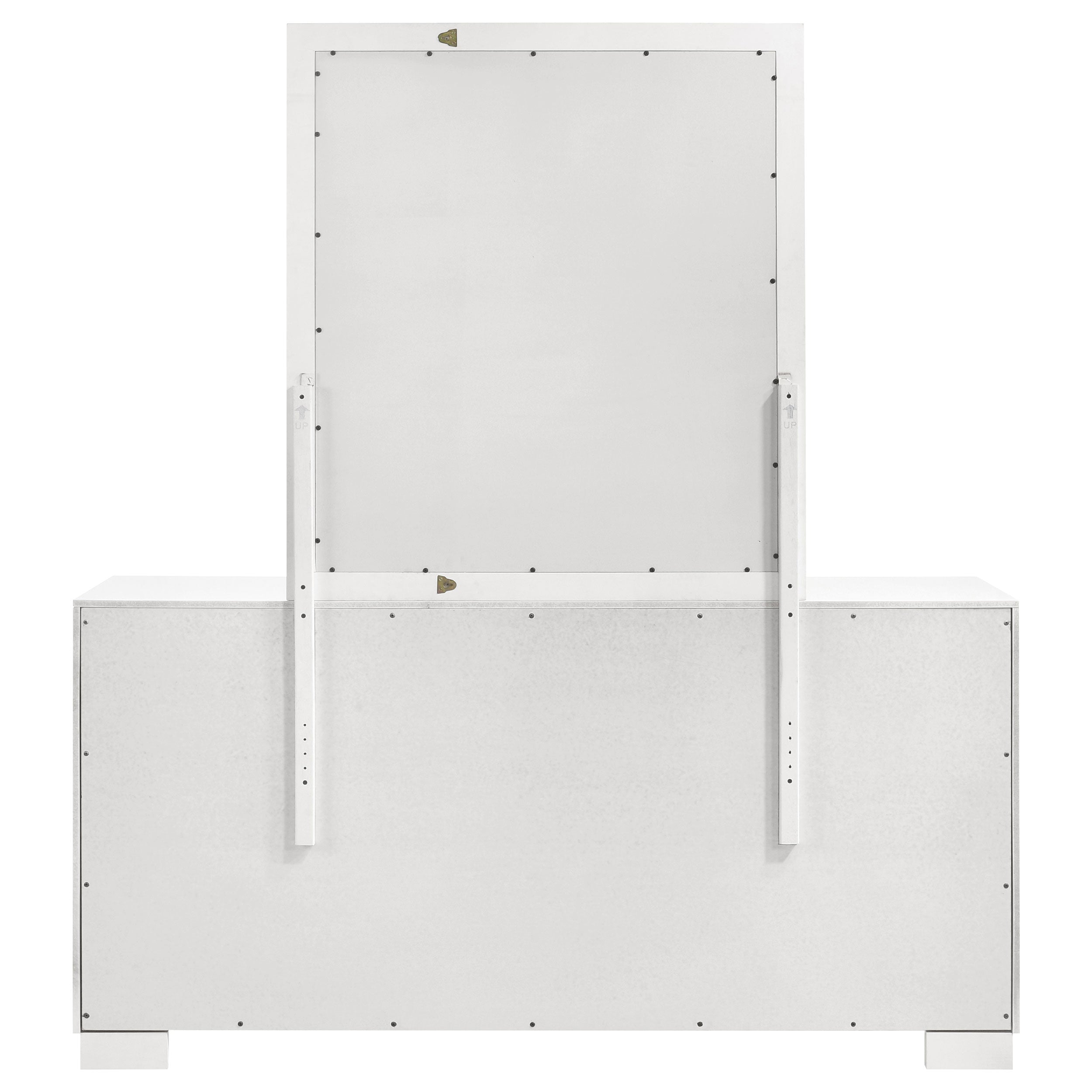 Jessica Dresser with Mirror - Ideal Furniture (Fresno,CA)