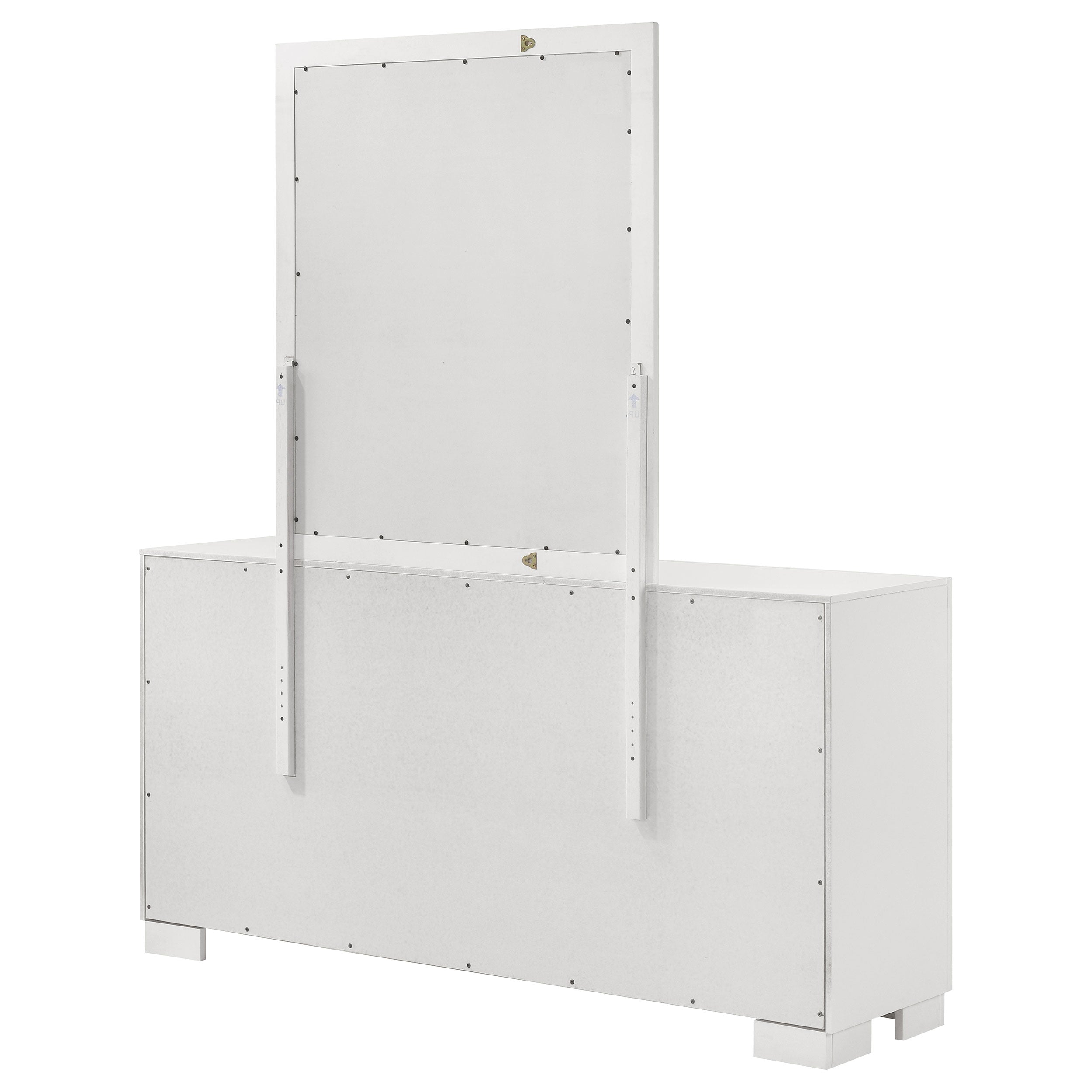 Jessica Dresser with Mirror - Ideal Furniture (Fresno,CA)