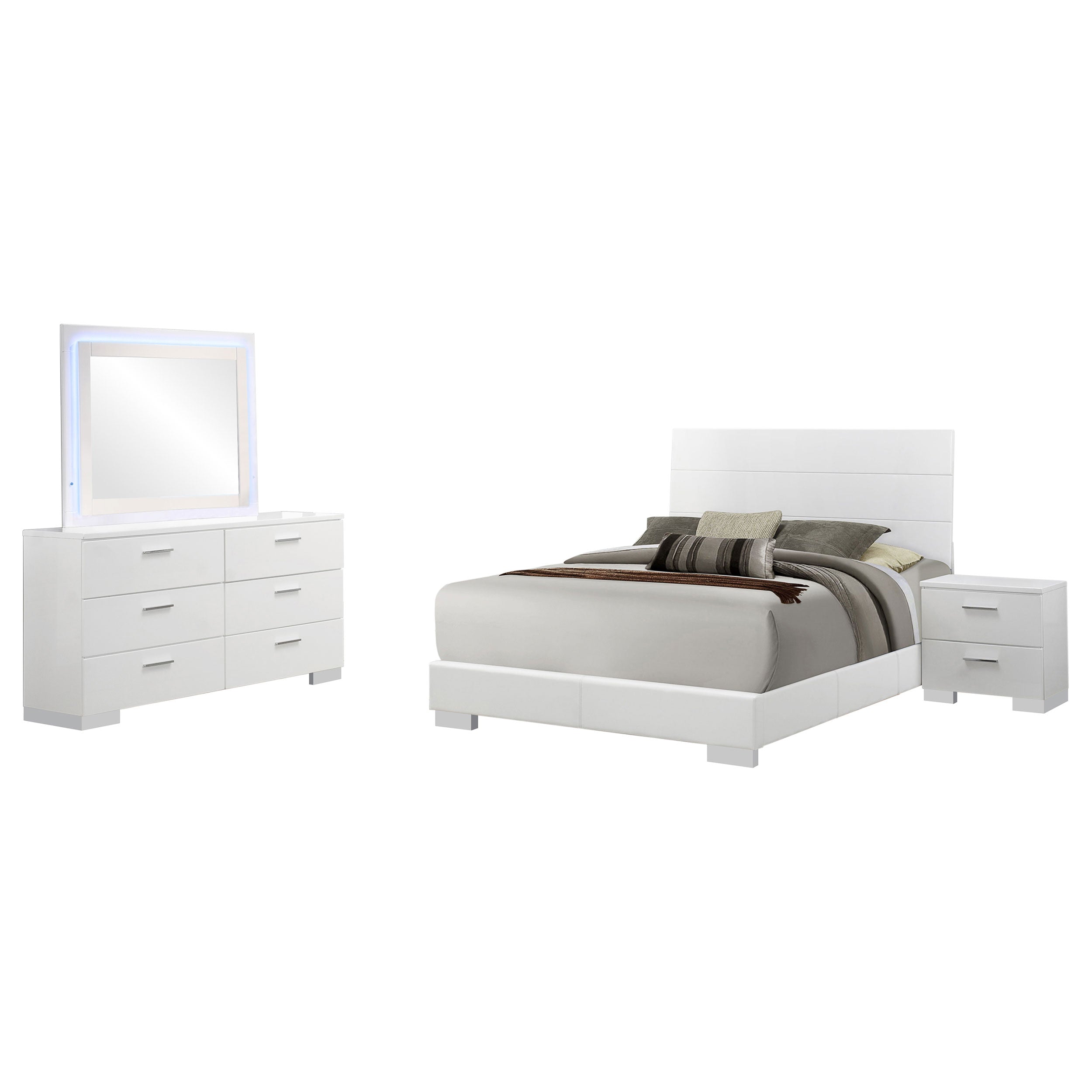 Felicity Bedroom Set - Ideal Furniture (Fresno,CA)