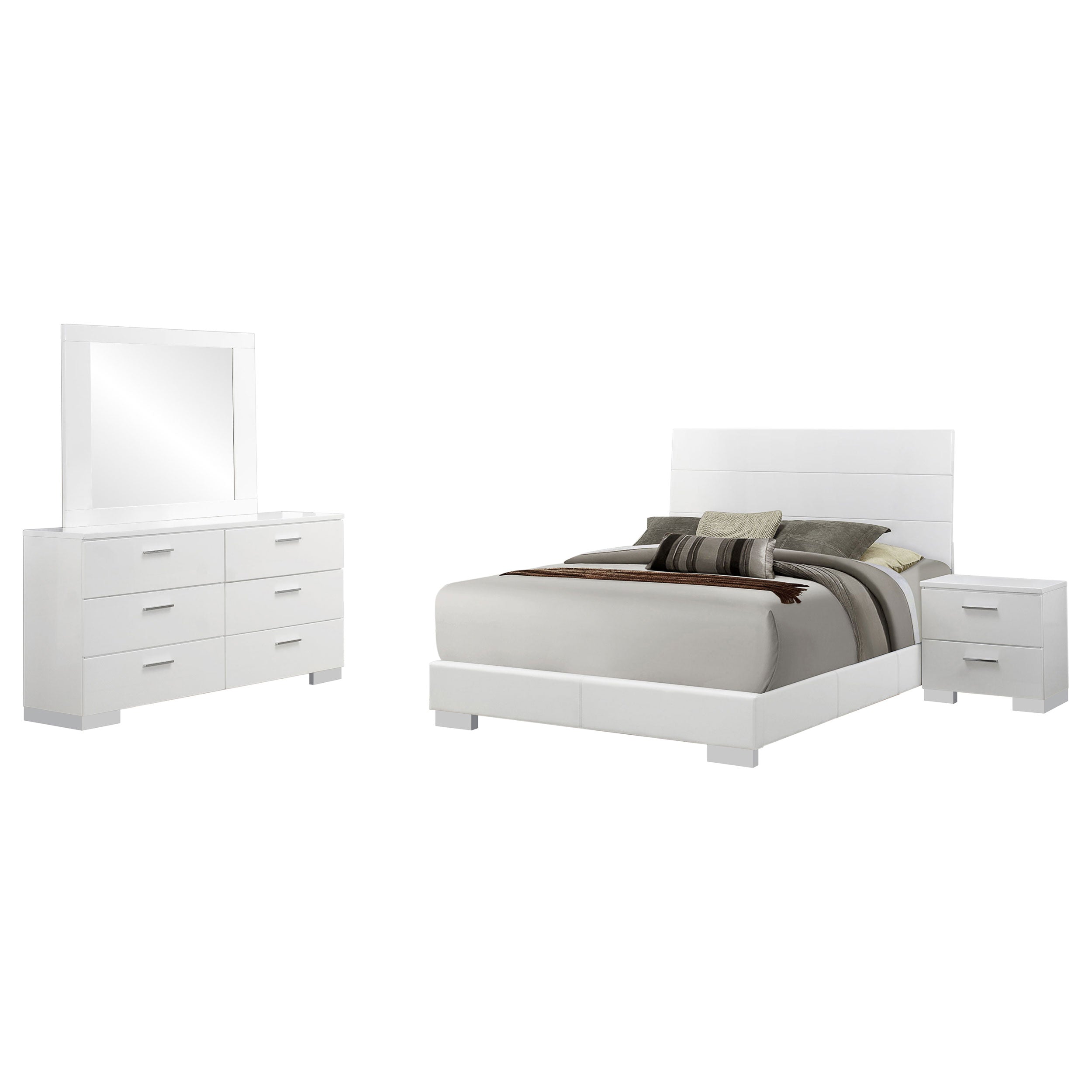 Felicity Bedroom Set - Ideal Furniture (Fresno,CA)