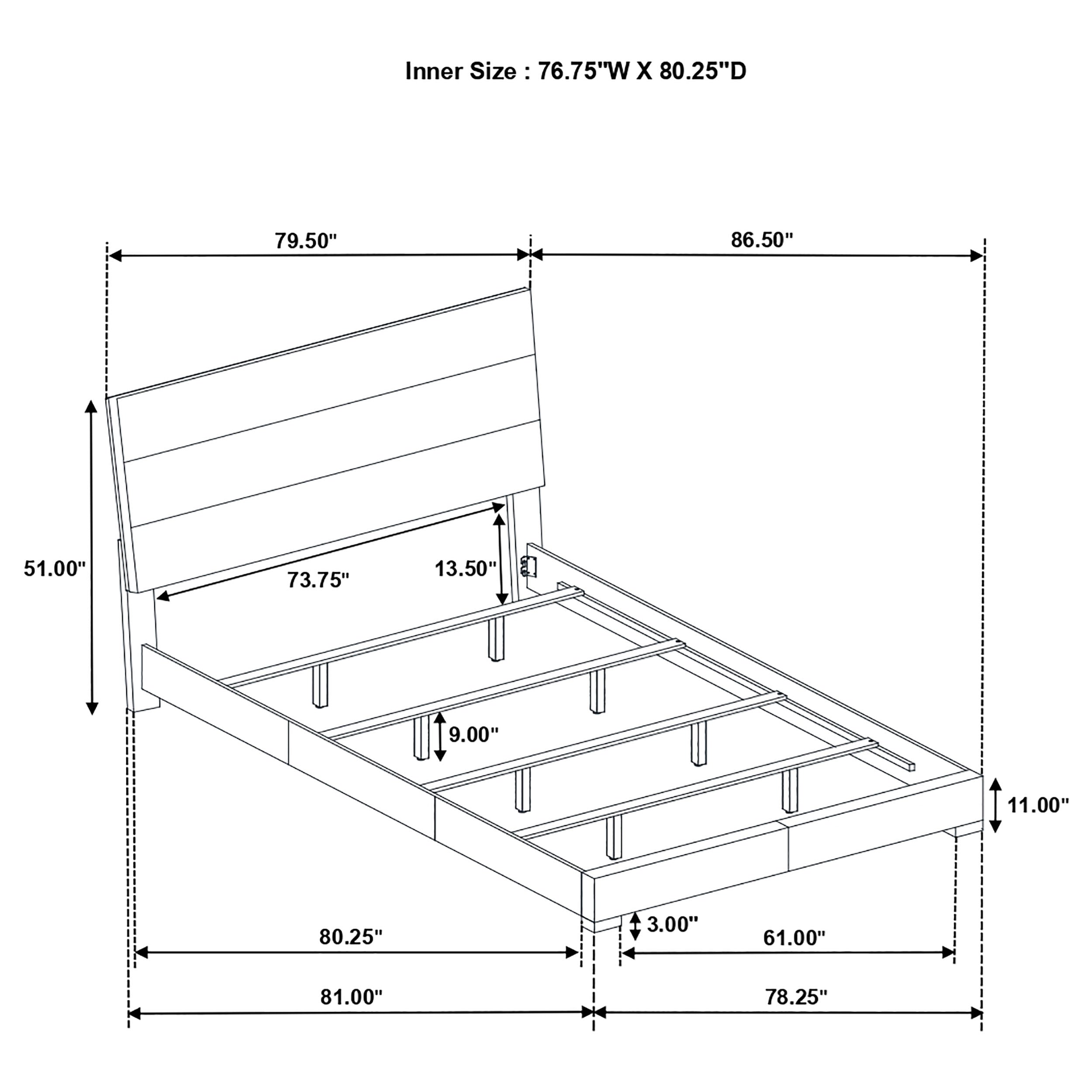 Felicity Bedroom Set - Ideal Furniture (Fresno,CA)