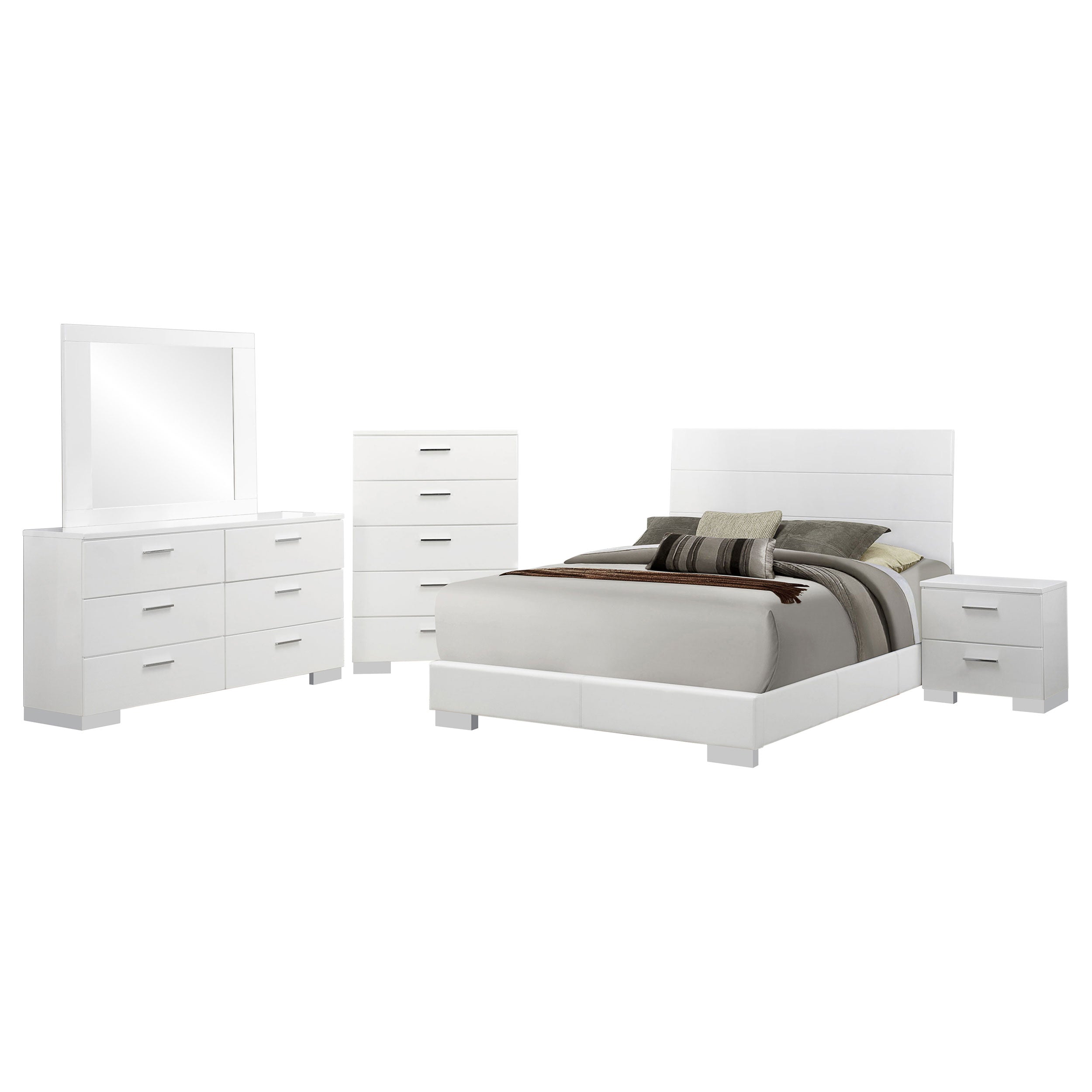 Felicity Bedroom Set - Ideal Furniture (Fresno,CA)