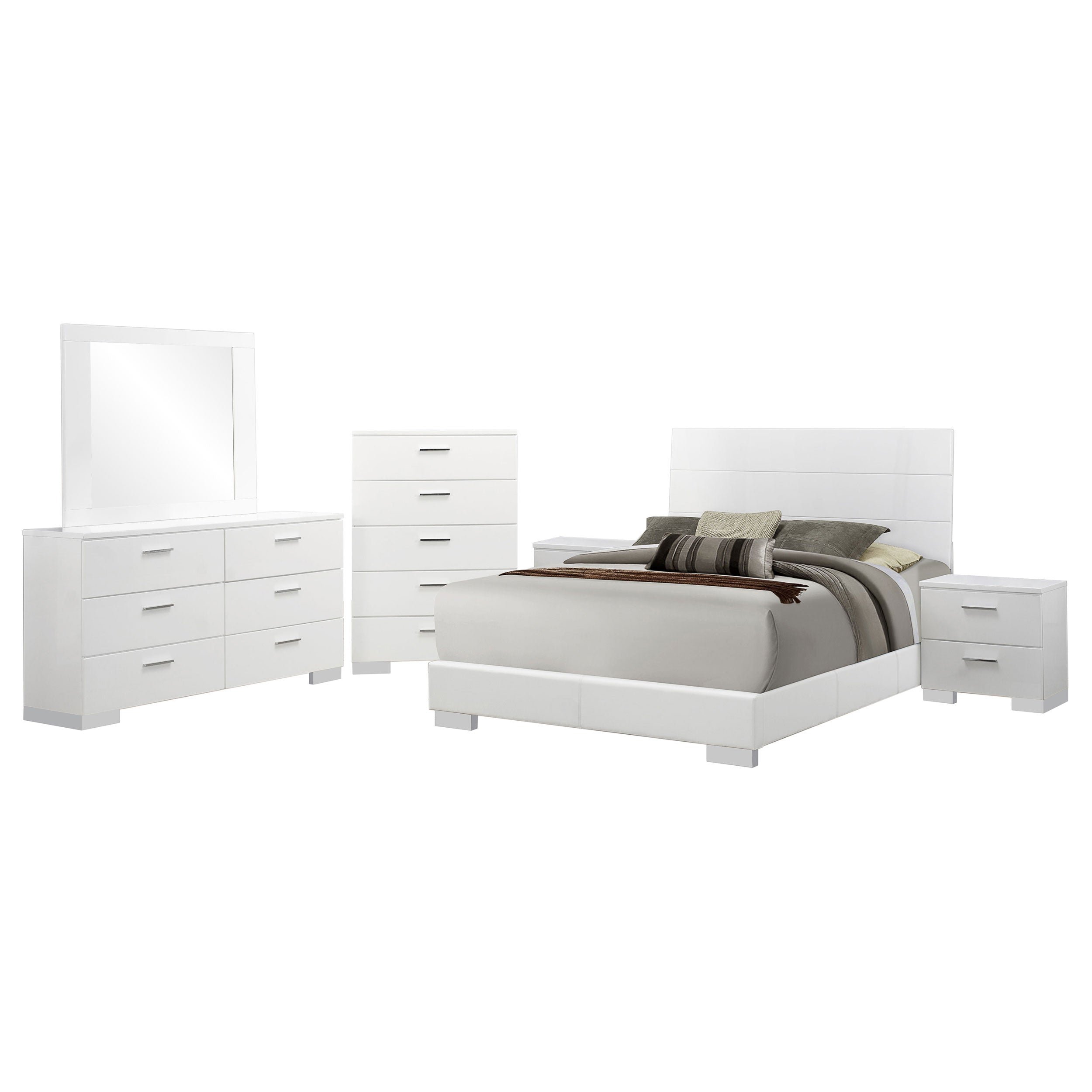 Felicity Bedroom Set - Ideal Furniture (Fresno,CA)