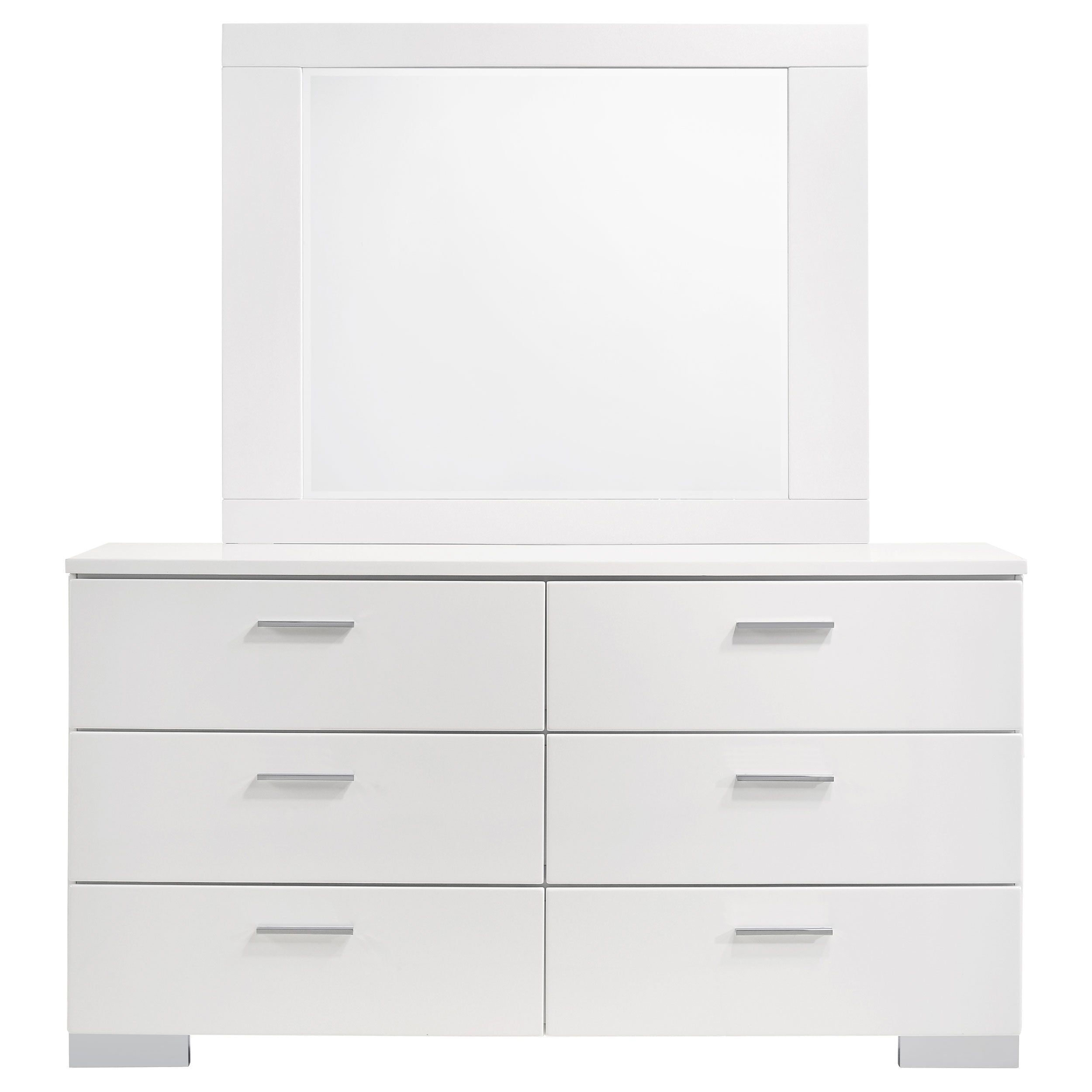 Felicity Dresser with Mirror - Ideal Furniture (Fresno,CA)