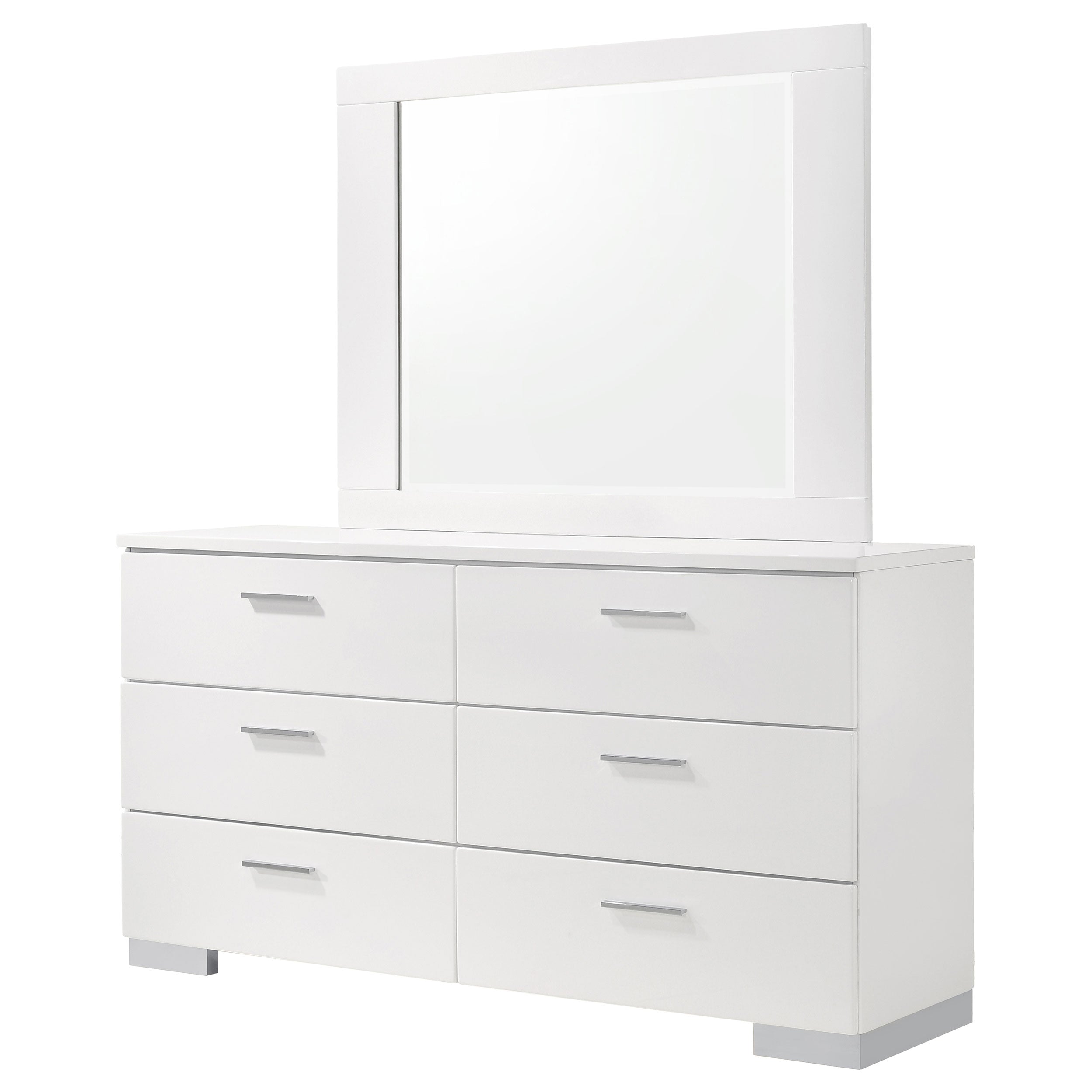 Felicity Dresser with Mirror - Ideal Furniture (Fresno,CA)