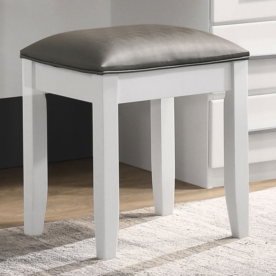 Felicity Makeup Vanity Stool - Ideal Furniture (Fresno,CA)