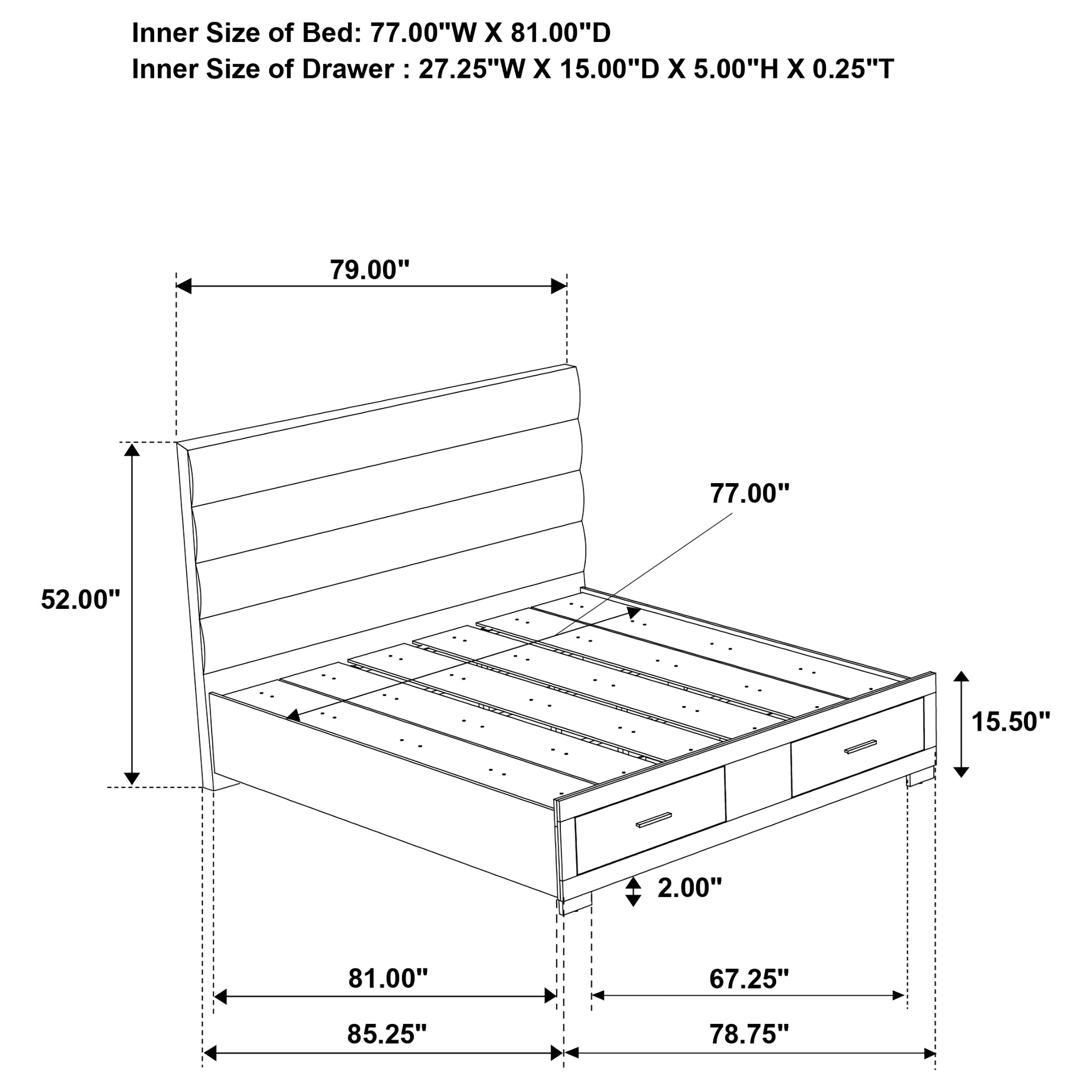 Felicity Beds - Ideal Furniture (Fresno,CA)