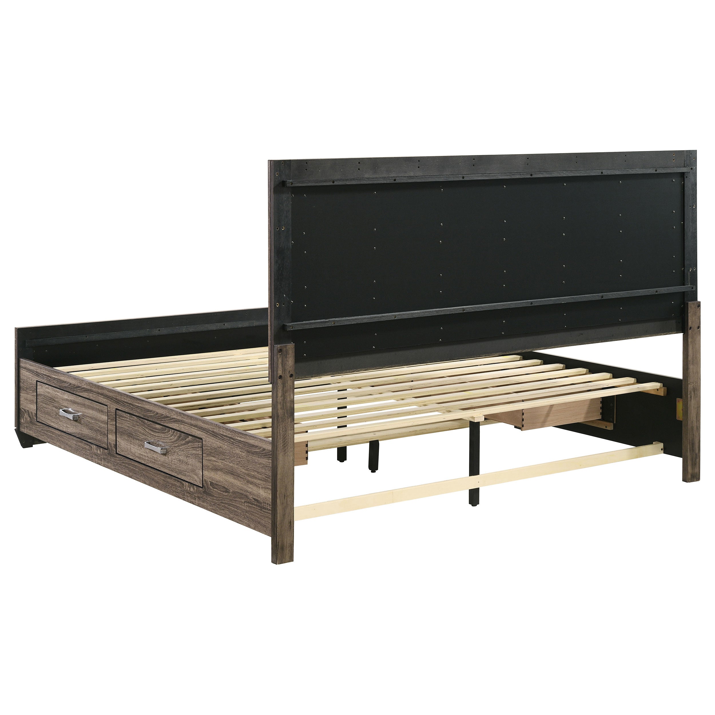 Kauffman Panel Platform Storage Bed - Ideal Furniture (Fresno,CA)