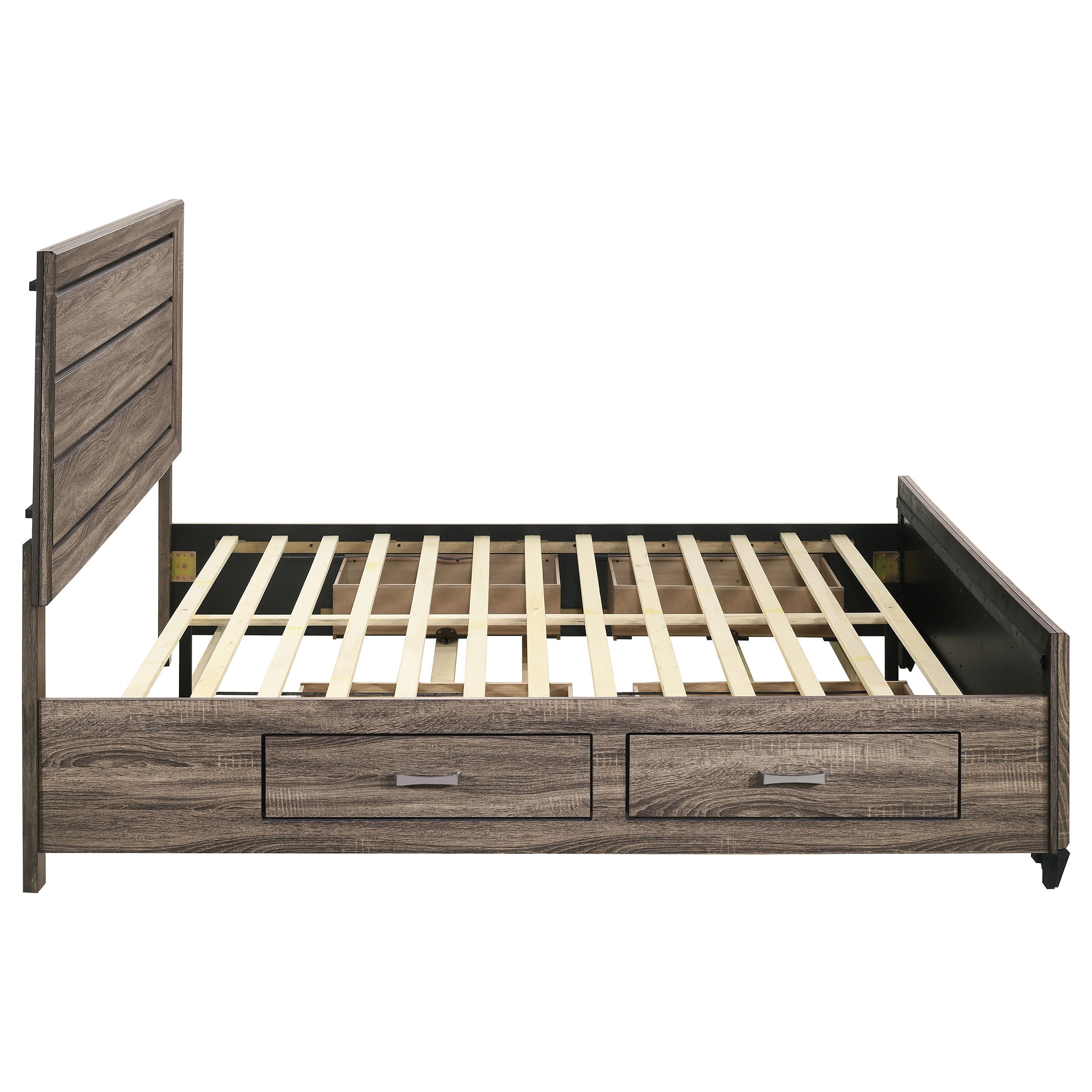 Kauffman Panel Platform Storage Bed - Ideal Furniture (Fresno,CA)