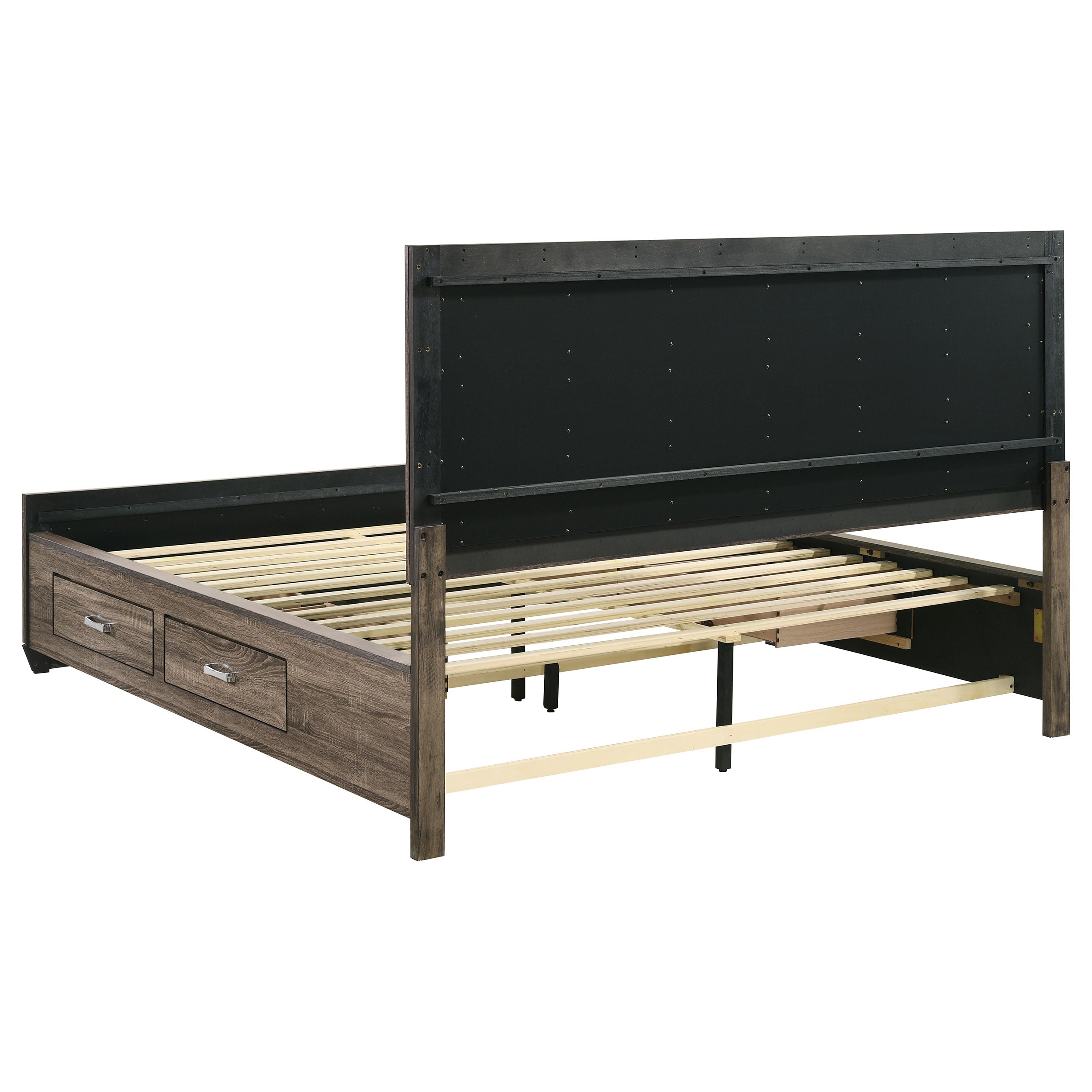 Kauffman Panel Platform Storage Bed - Ideal Furniture (Fresno,CA)