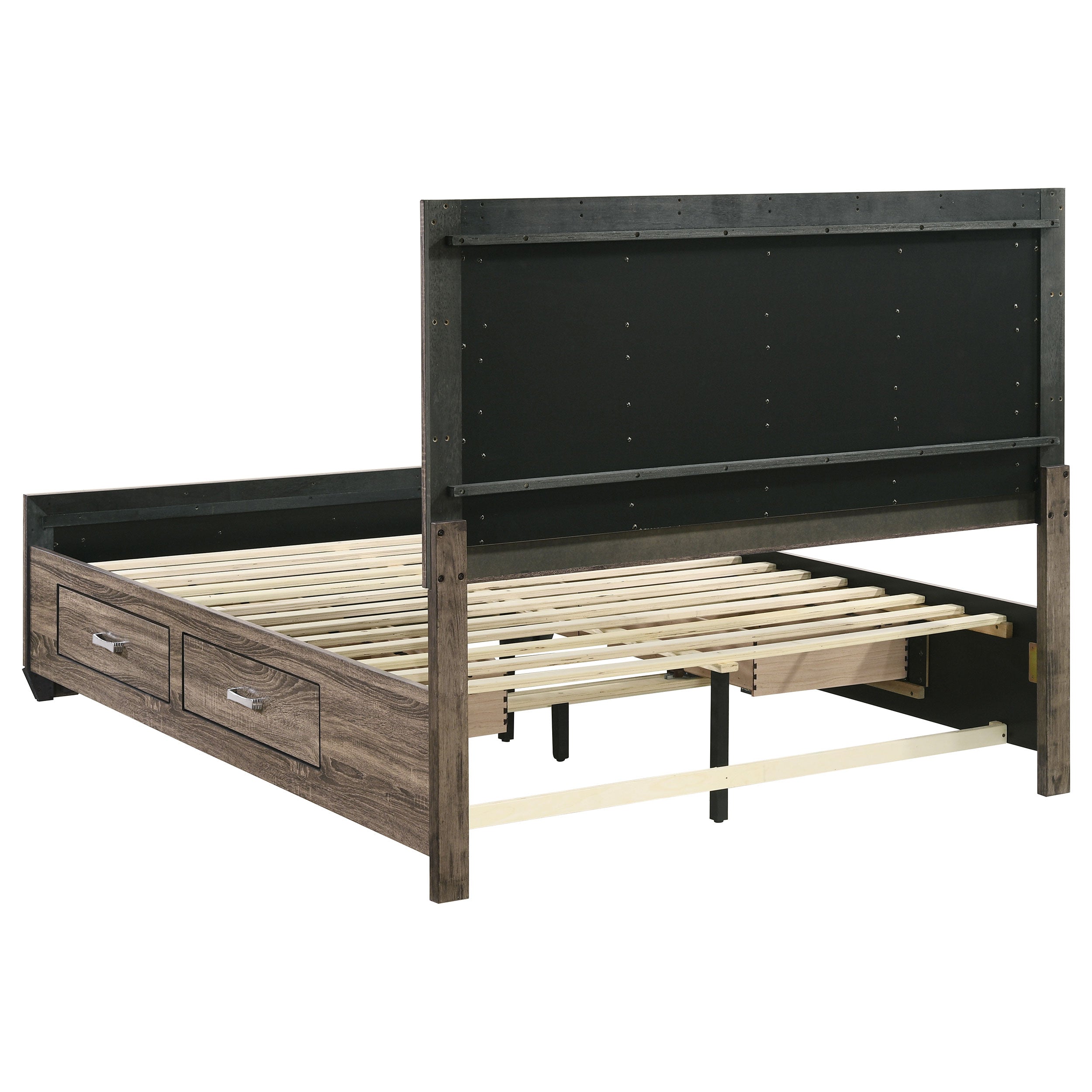 Kauffman Panel Platform Storage Bed - Ideal Furniture (Fresno,CA)