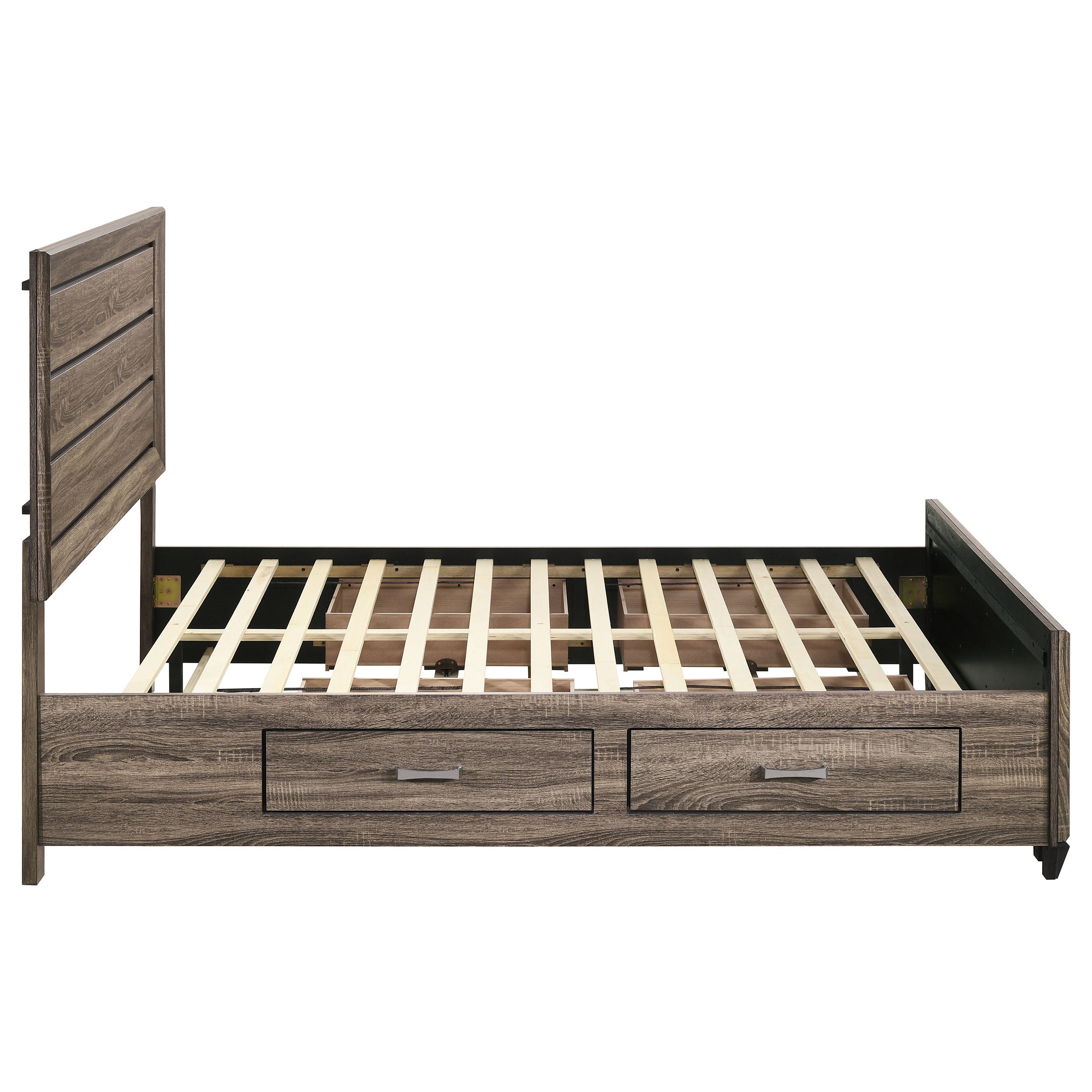 Kauffman Panel Platform Storage Bed - Ideal Furniture (Fresno,CA)