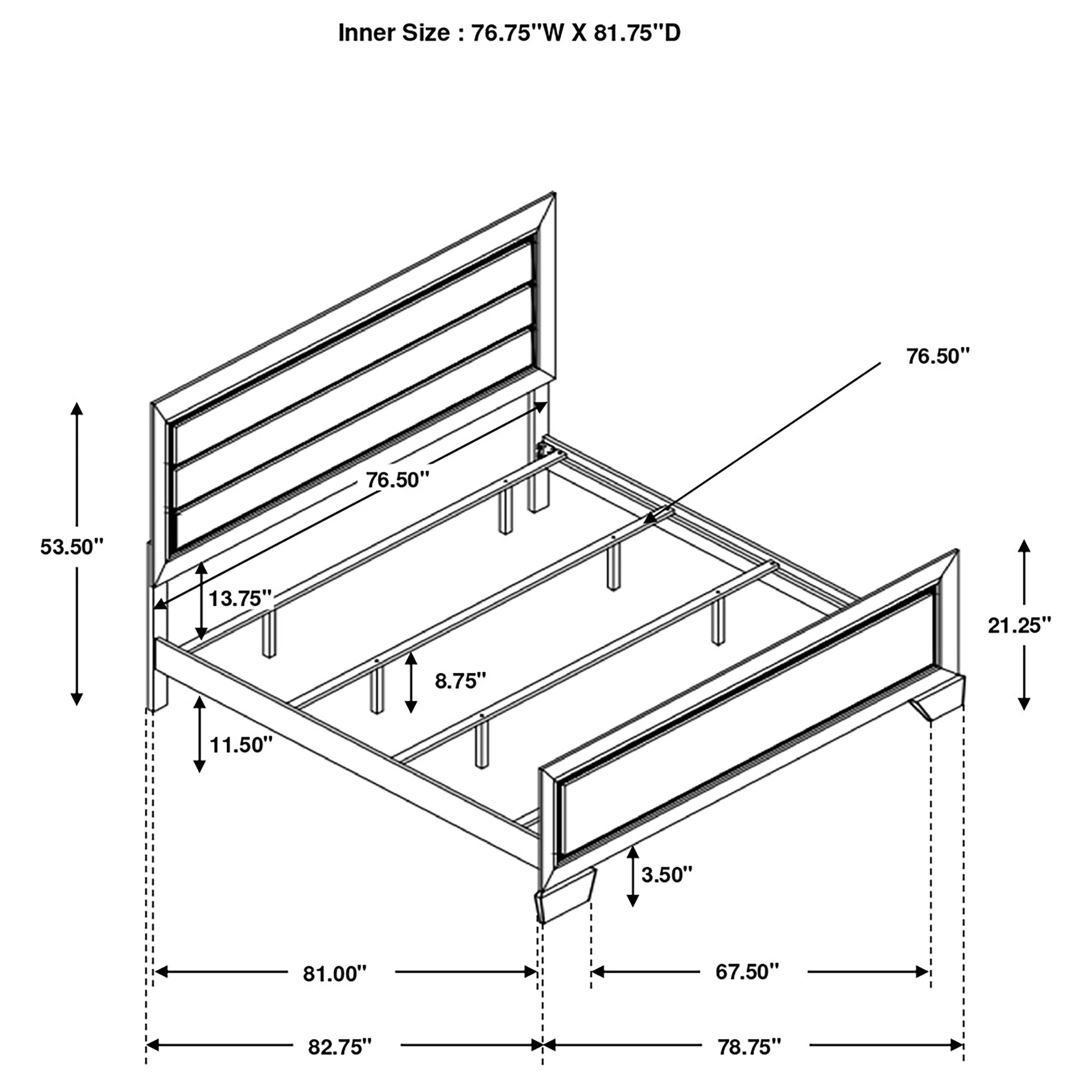 Kauffman Bedroom Set - Ideal Furniture (Fresno,CA)