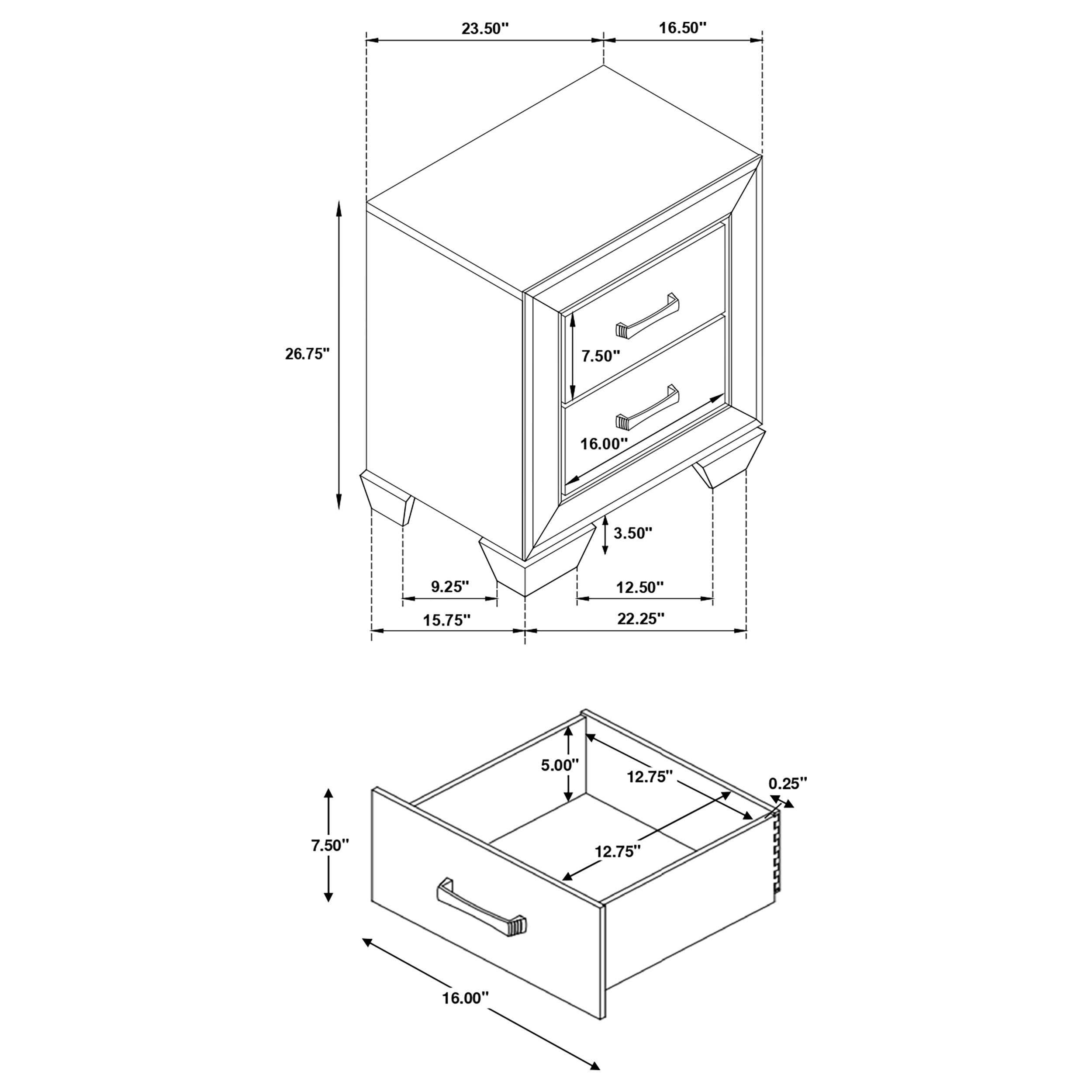Kauffman Bedroom Set - Ideal Furniture (Fresno,CA)