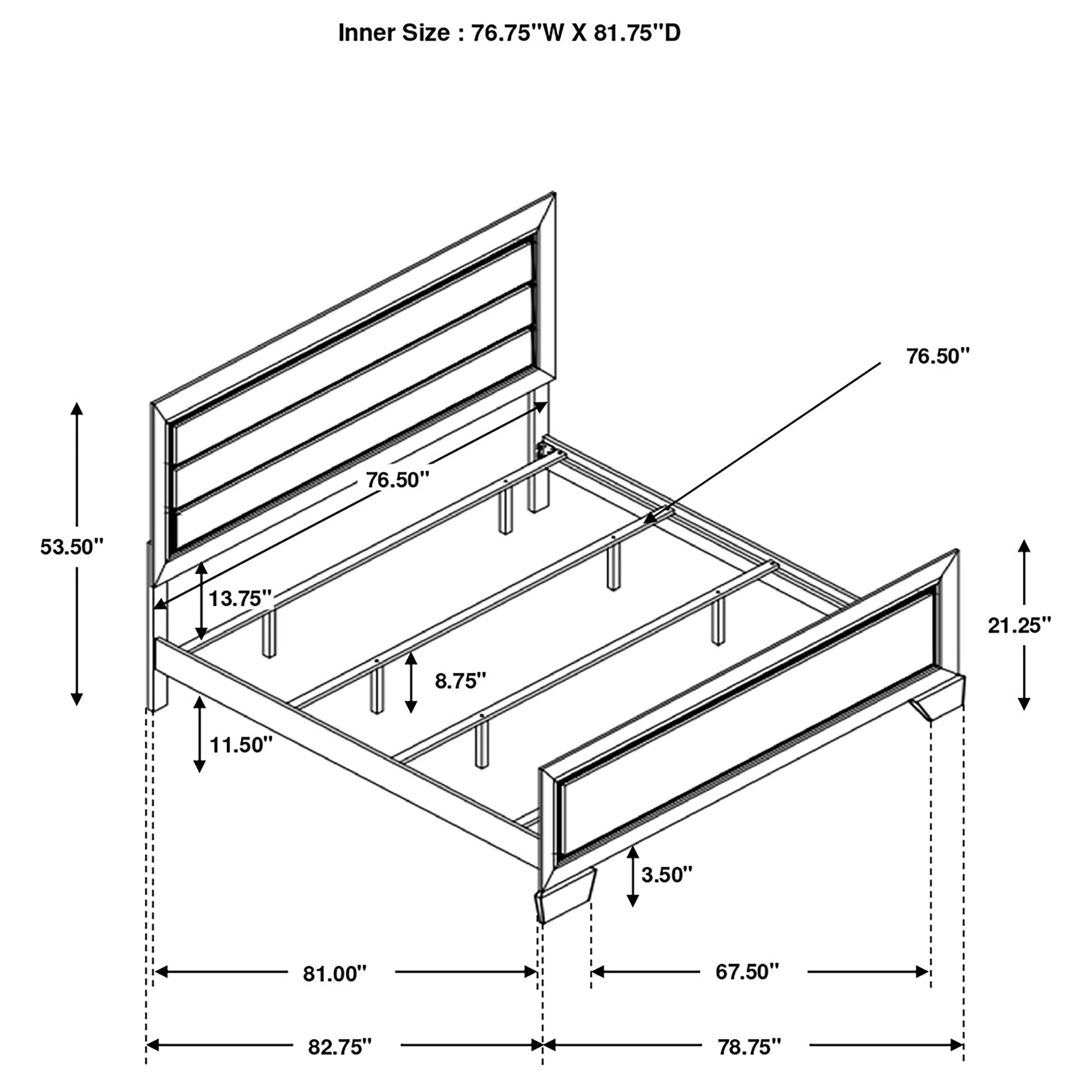 Kauffman Bedroom Set - Ideal Furniture (Fresno,CA)