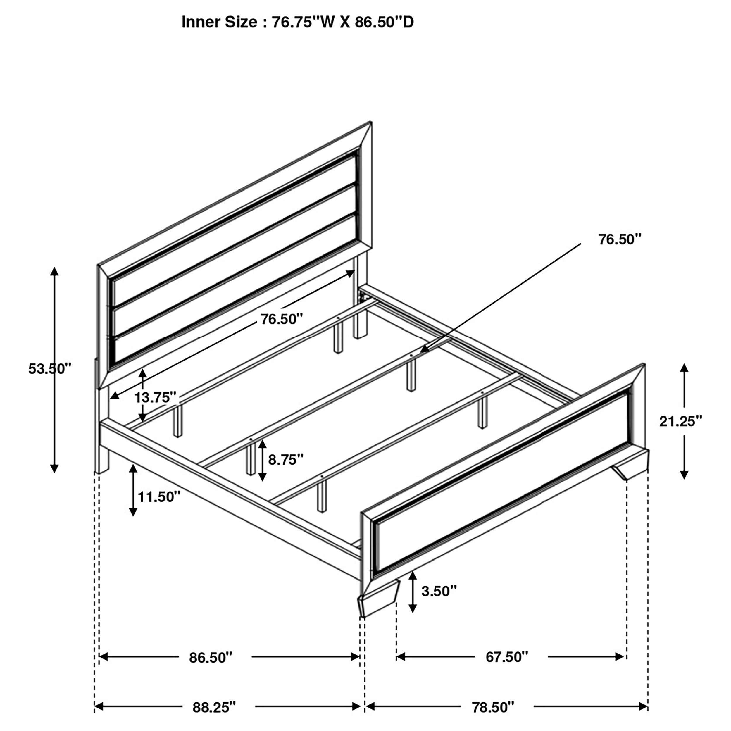 Kauffman Bedroom Set - Ideal Furniture (Fresno,CA)