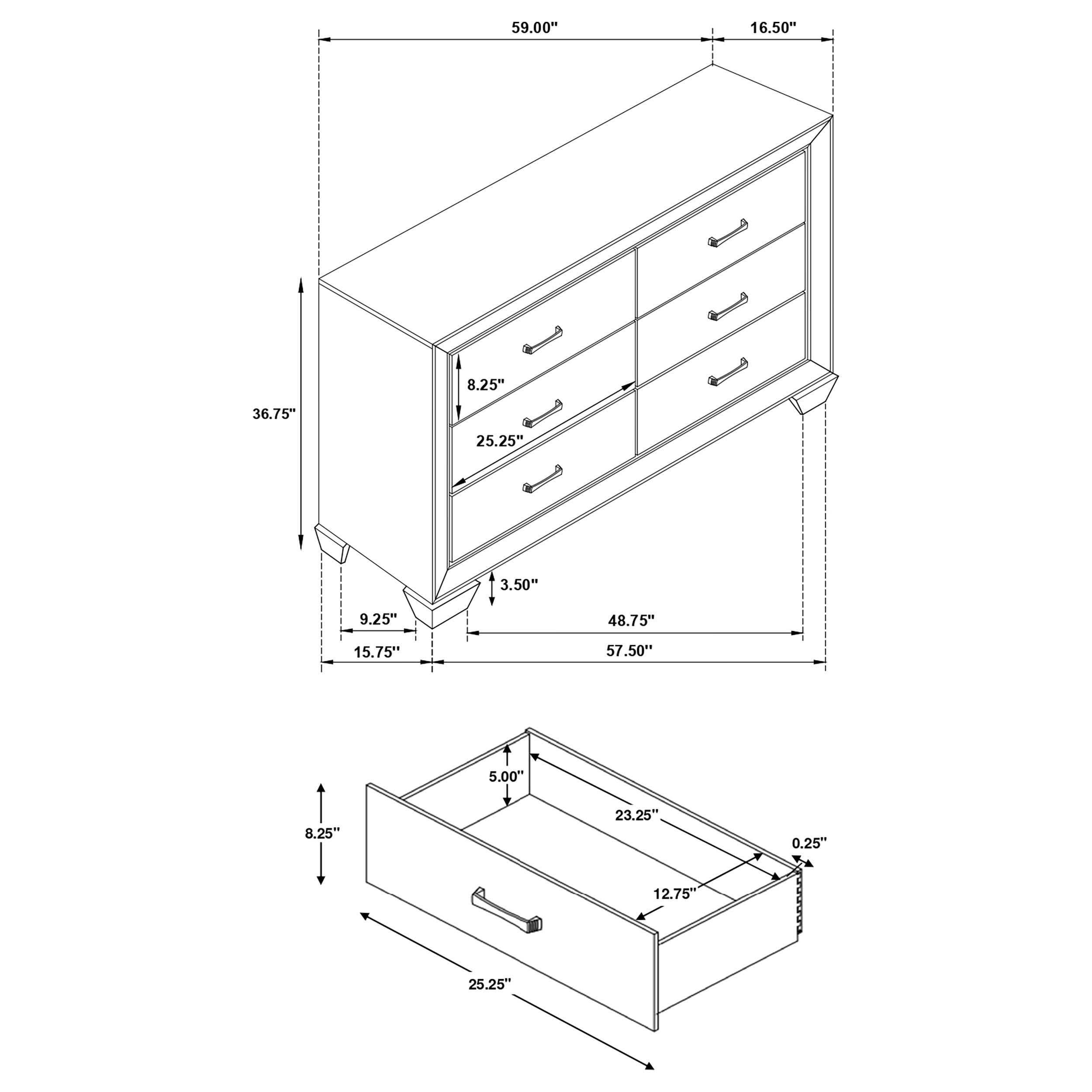 Kauffman Bedroom Set - Ideal Furniture (Fresno,CA)
