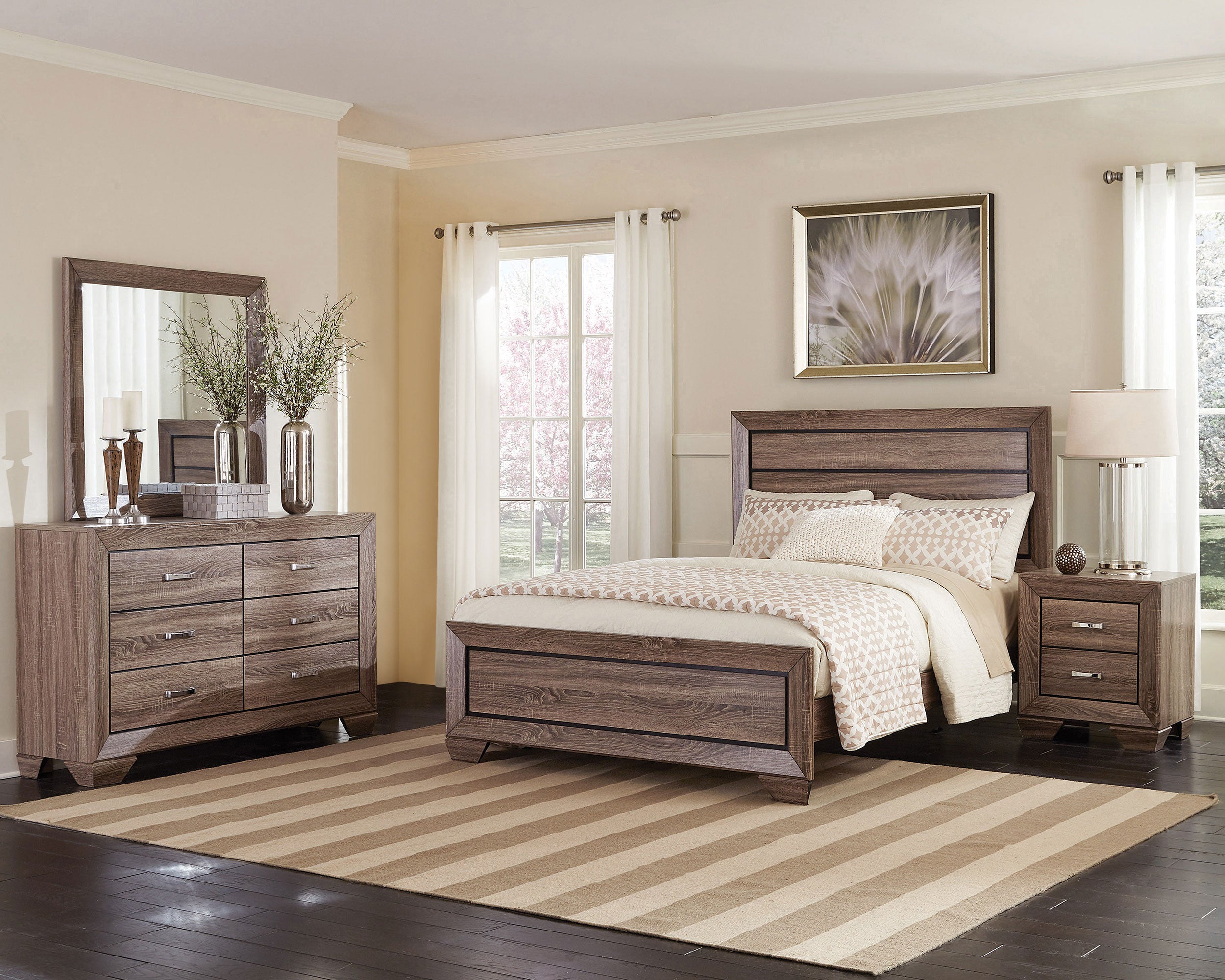 Kauffman Bedroom Set - Ideal Furniture (Fresno,CA)