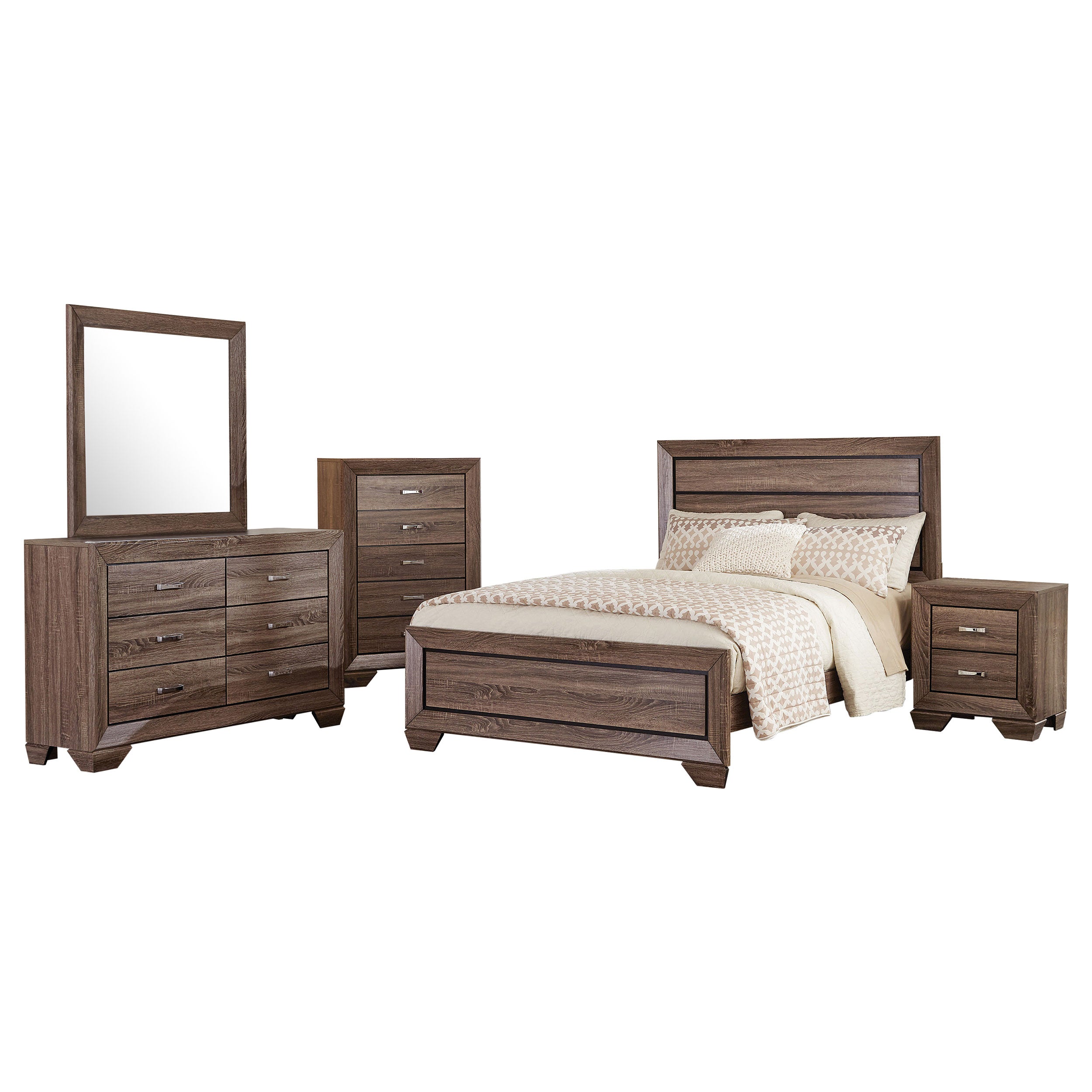 Kauffman Bedroom Set - Ideal Furniture (Fresno,CA)