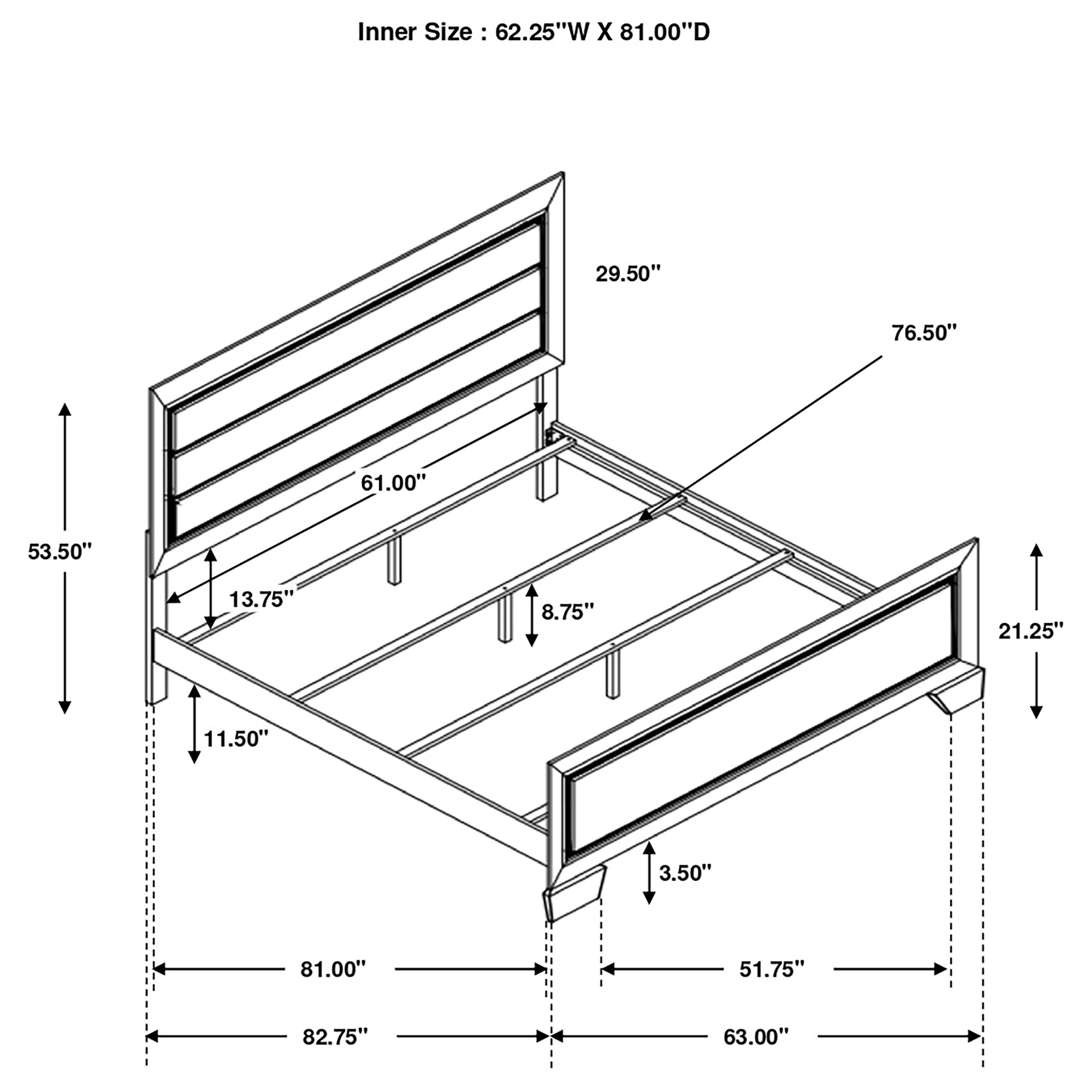 Kauffman Bedroom Set - Ideal Furniture (Fresno,CA)