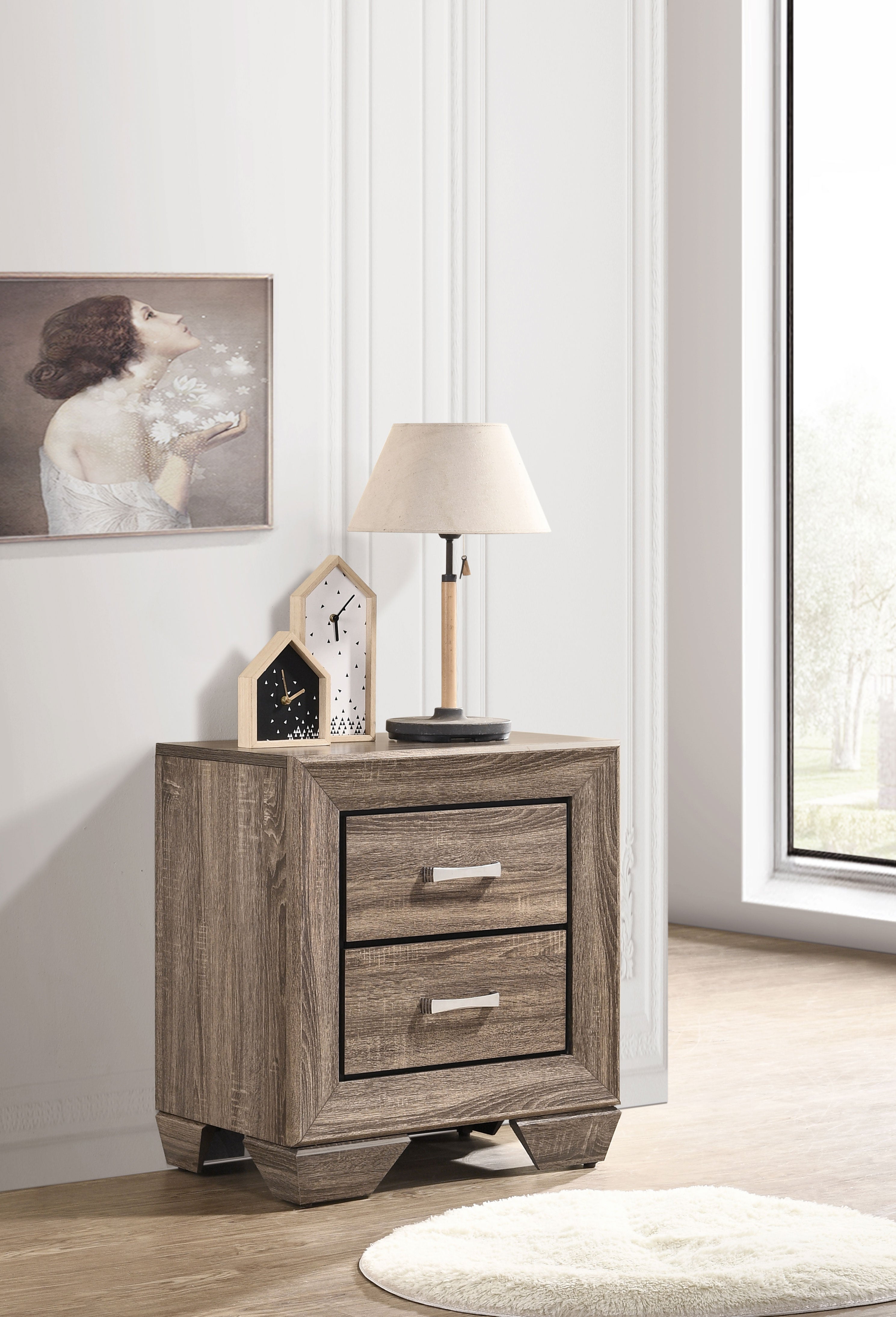 Kauffman Nightstand - Ideal Furniture (Fresno,CA)