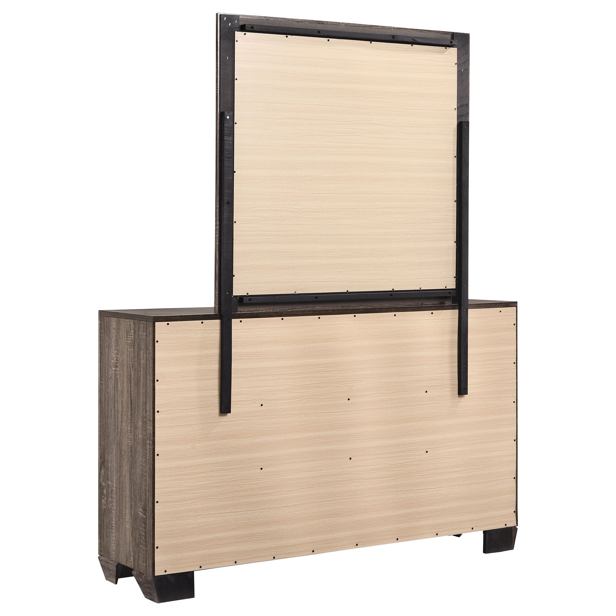 Kauffman Dresser with Mirror - Ideal Furniture (Fresno,CA)