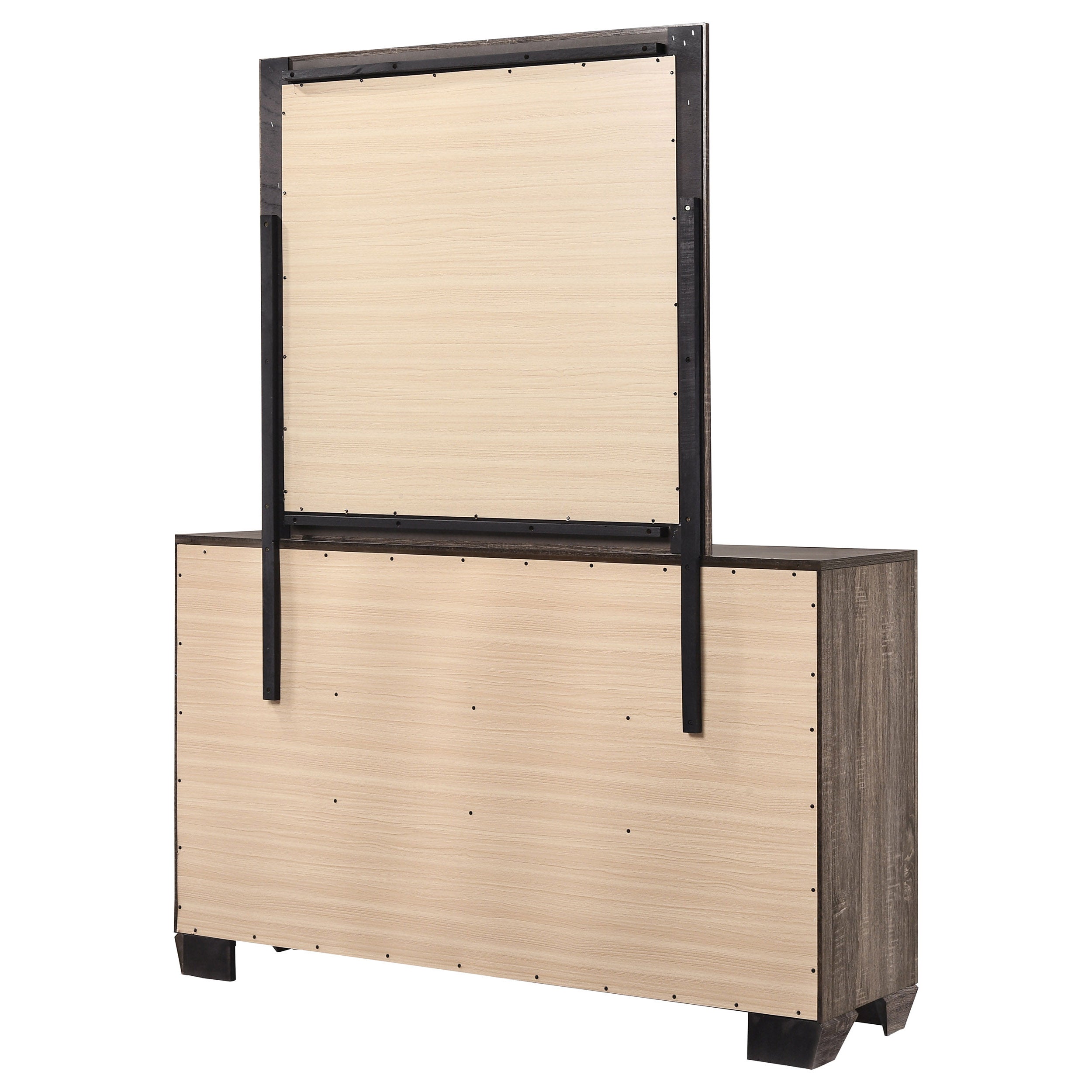 Kauffman Dresser with Mirror - Ideal Furniture (Fresno,CA)