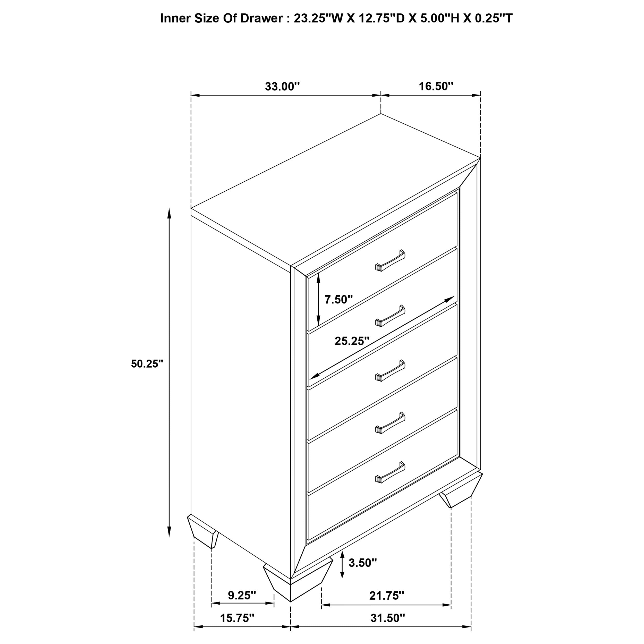 Kauffman Chest of Drawers - Ideal Furniture (Fresno,CA)