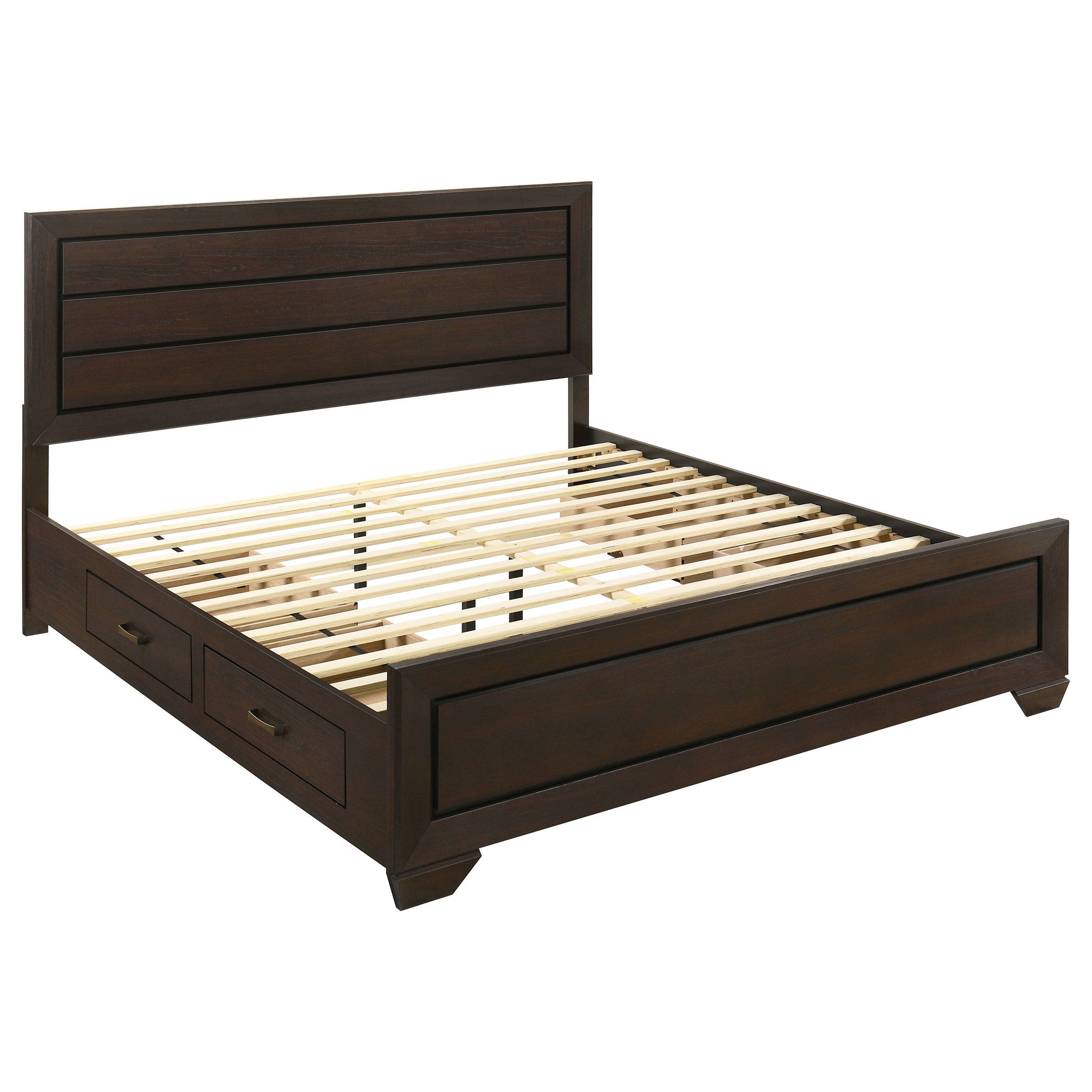 Kauffman Panel Platform Storage Bed - Ideal Furniture (Fresno,CA)