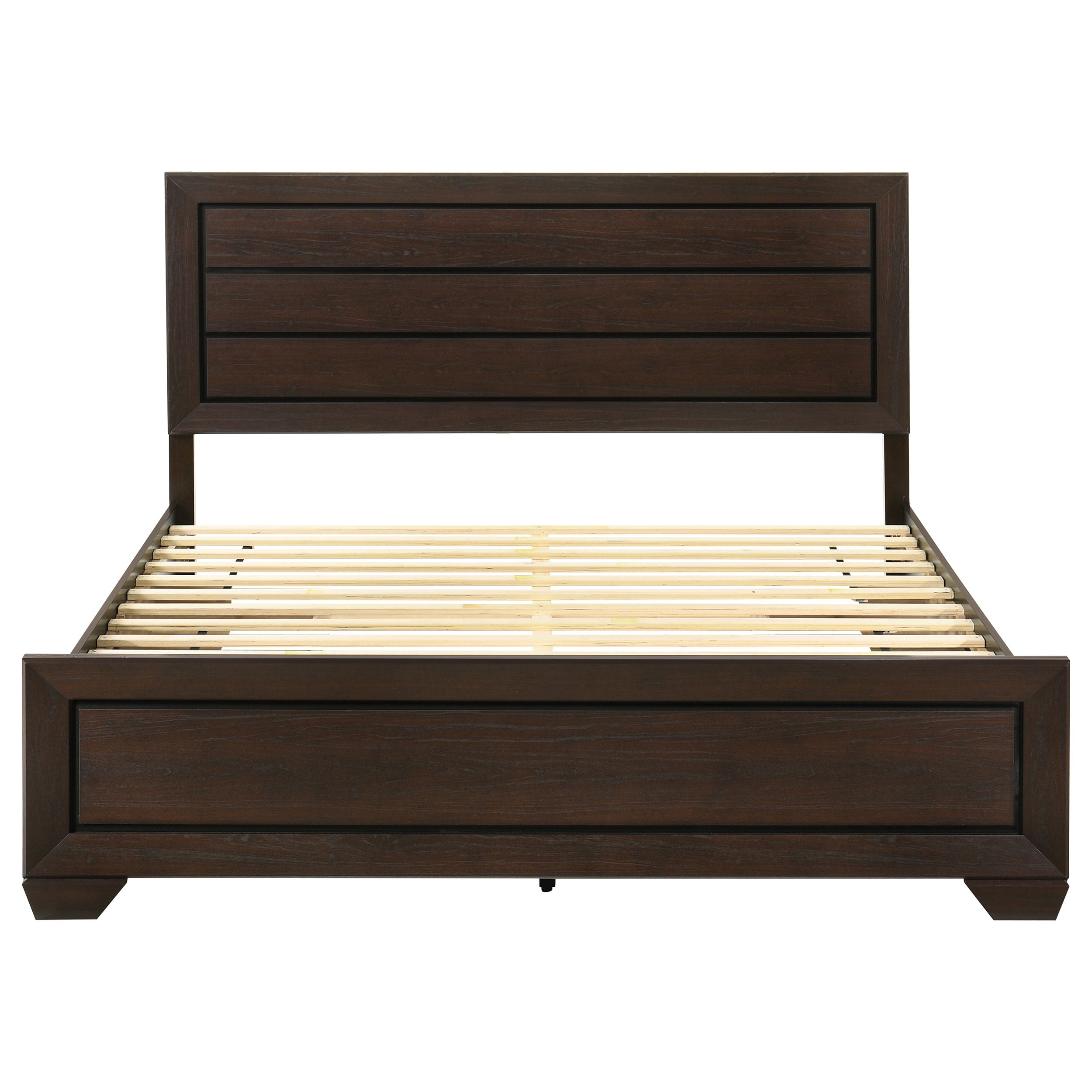 Kauffman Panel Platform Storage Bed - Ideal Furniture (Fresno,CA)