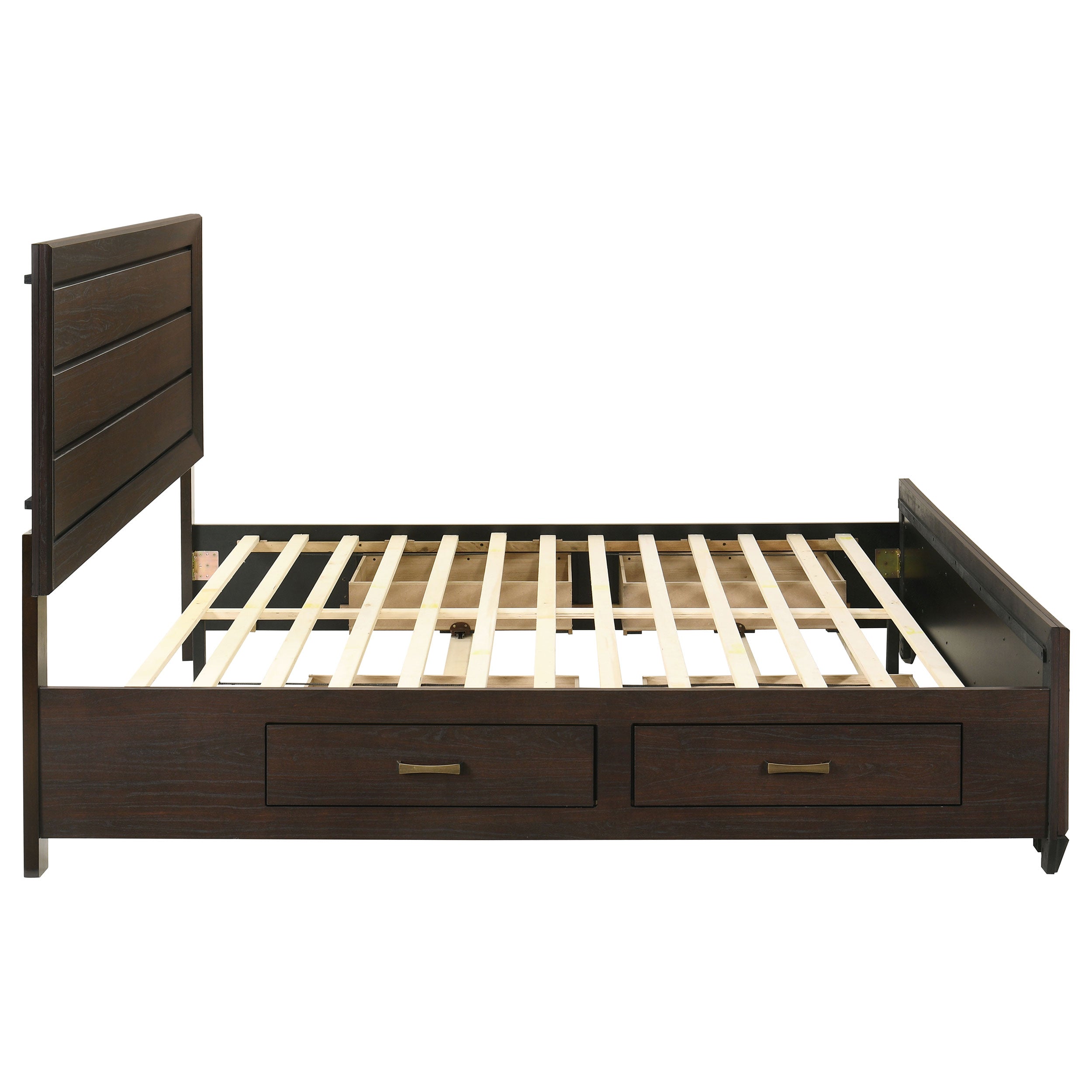 Kauffman Panel Platform Storage Bed - Ideal Furniture (Fresno,CA)