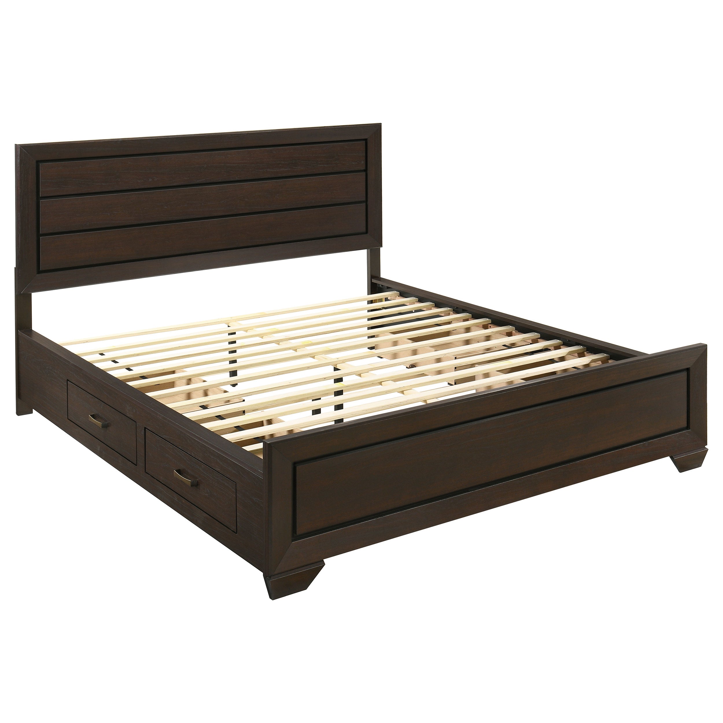 Kauffman Panel Platform Storage Bed - Ideal Furniture (Fresno,CA)