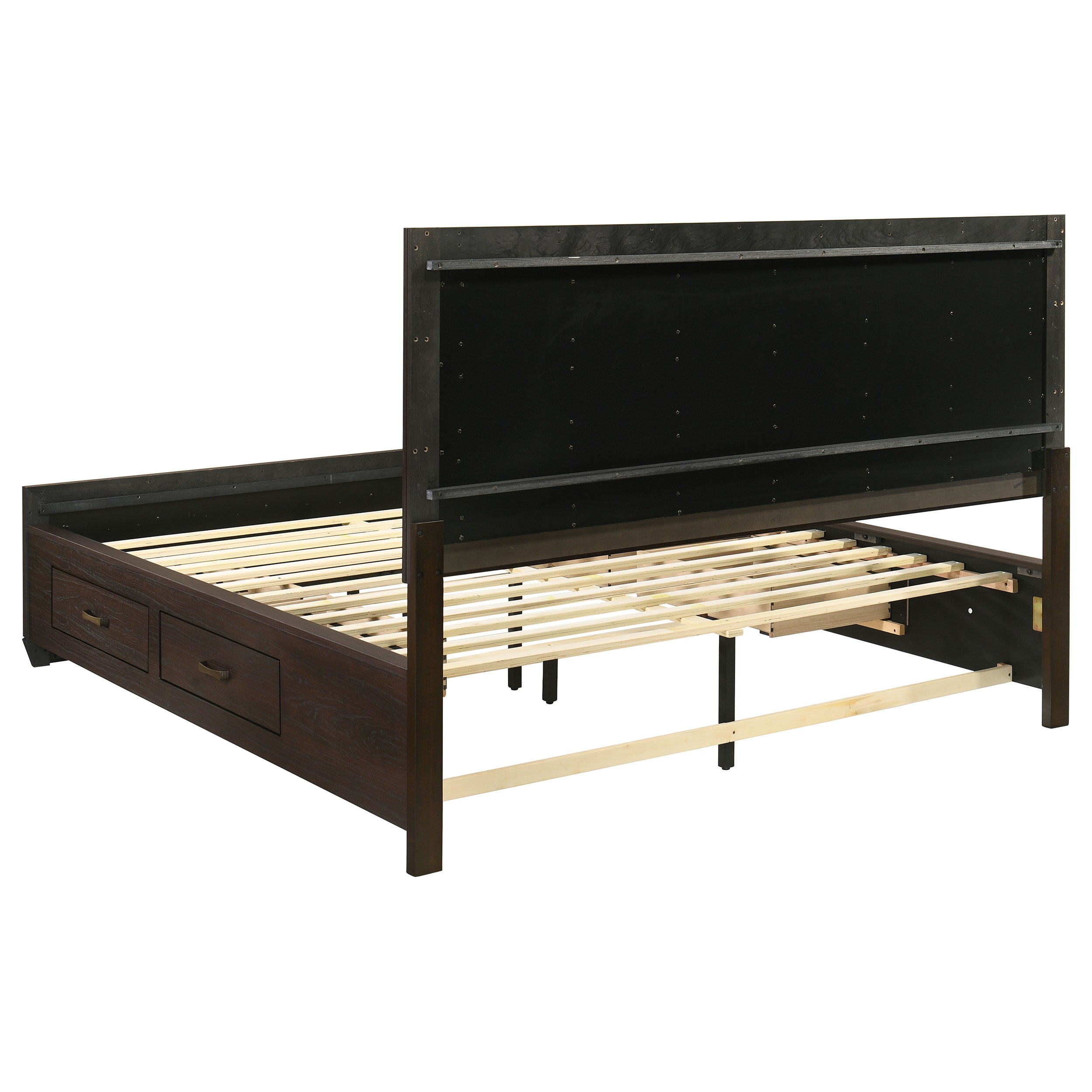 Kauffman Panel Platform Storage Bed - Ideal Furniture (Fresno,CA)