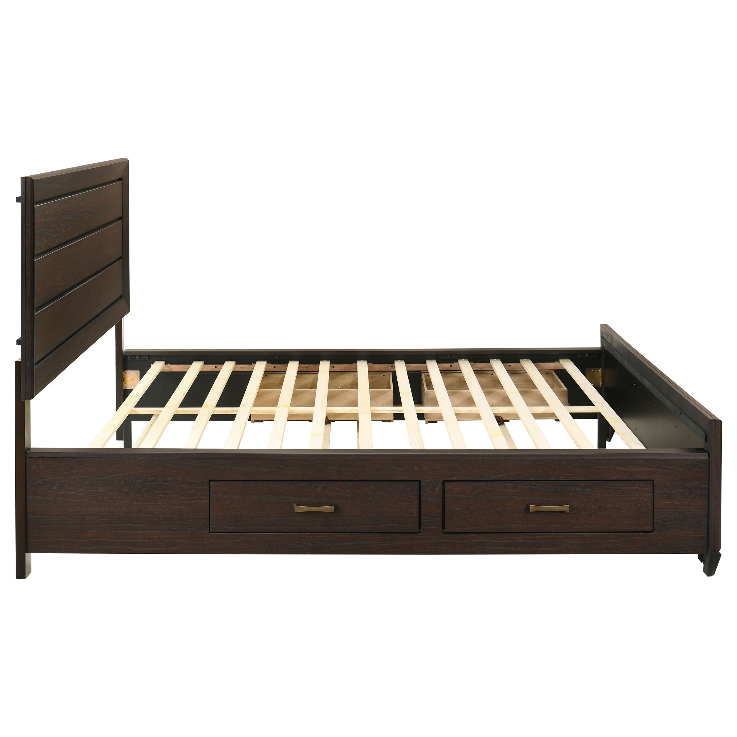 Kauffman Panel Platform Storage Bed - Ideal Furniture (Fresno,CA)