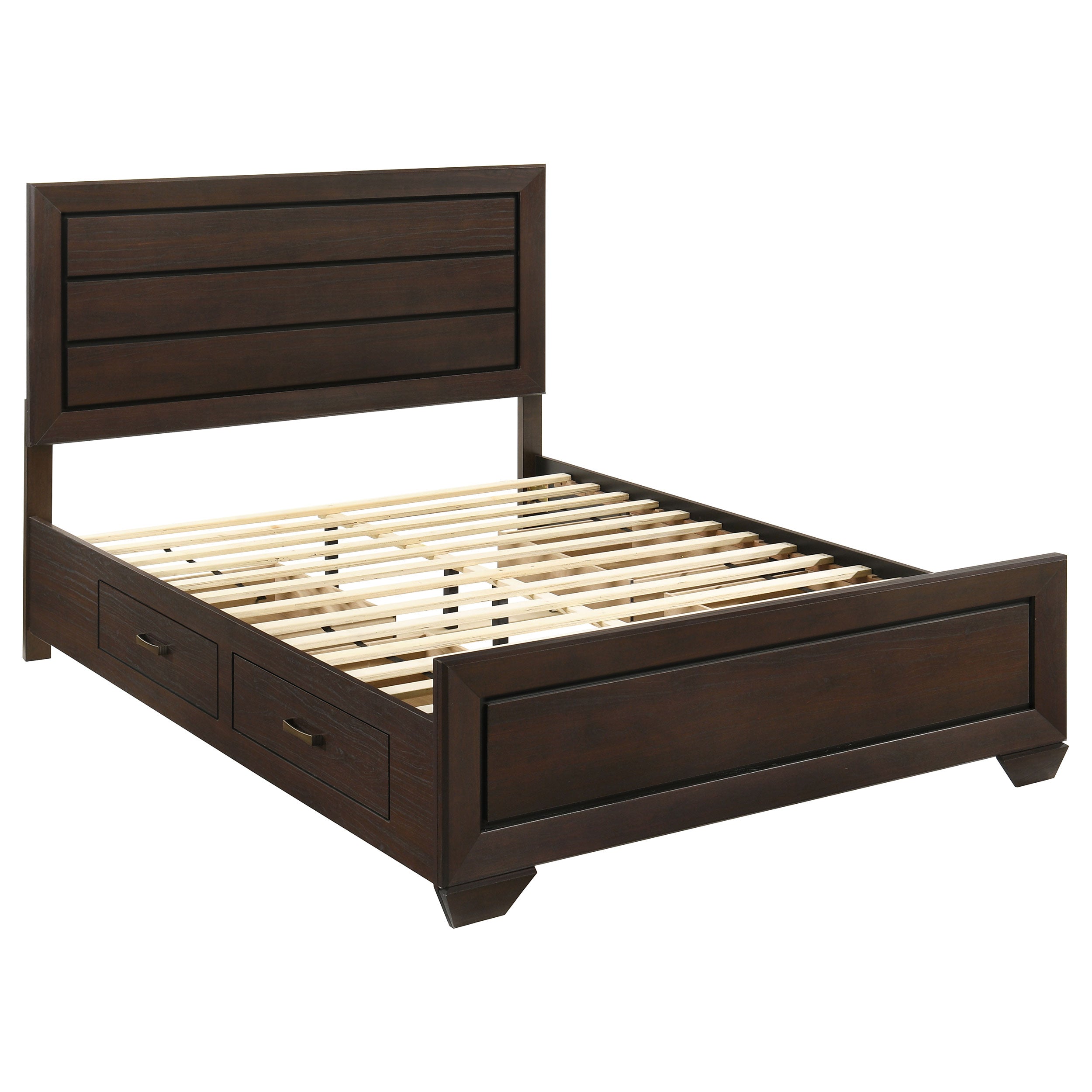 Kauffman Panel Platform Storage Bed - Ideal Furniture (Fresno,CA)