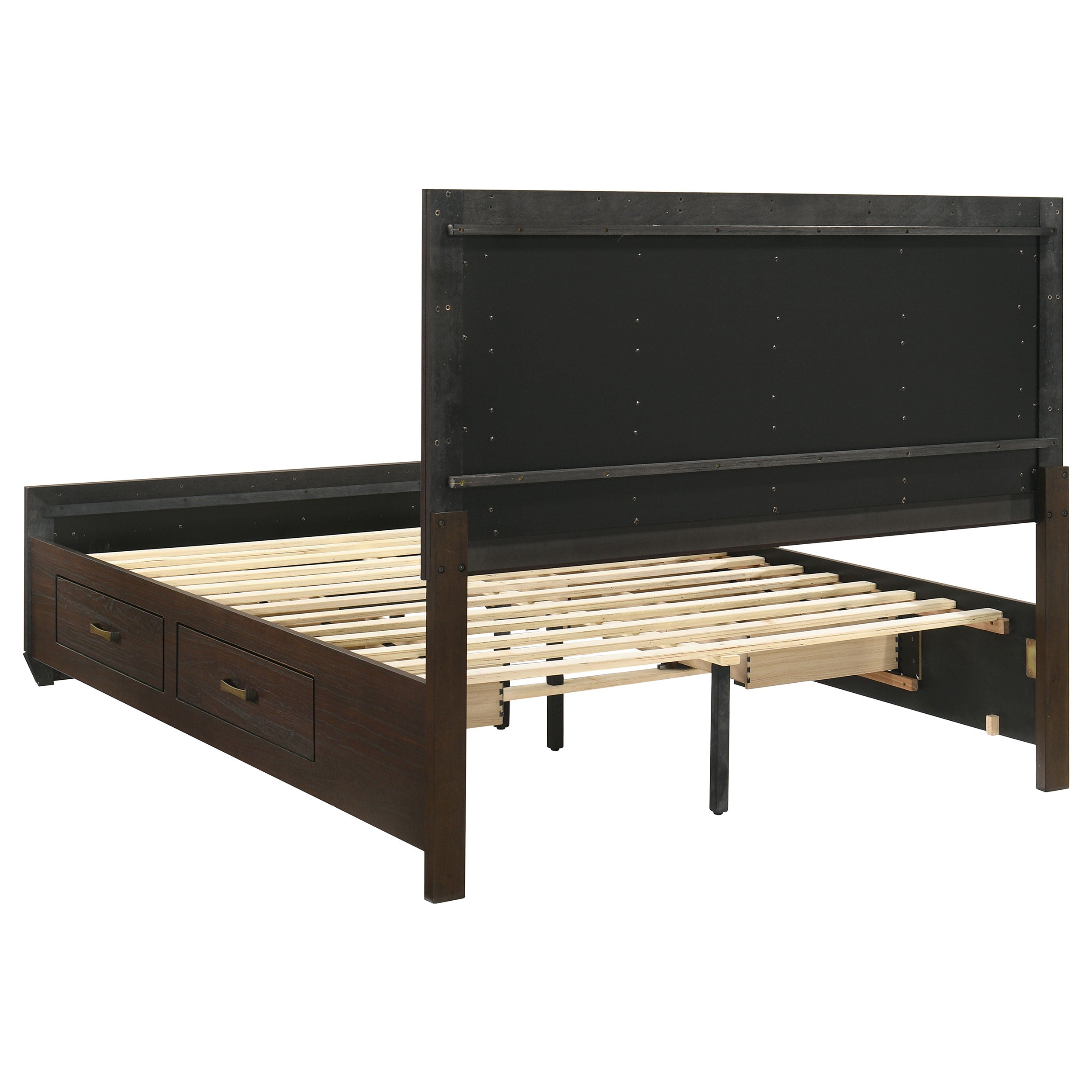 Kauffman Panel Platform Storage Bed - Ideal Furniture (Fresno,CA)