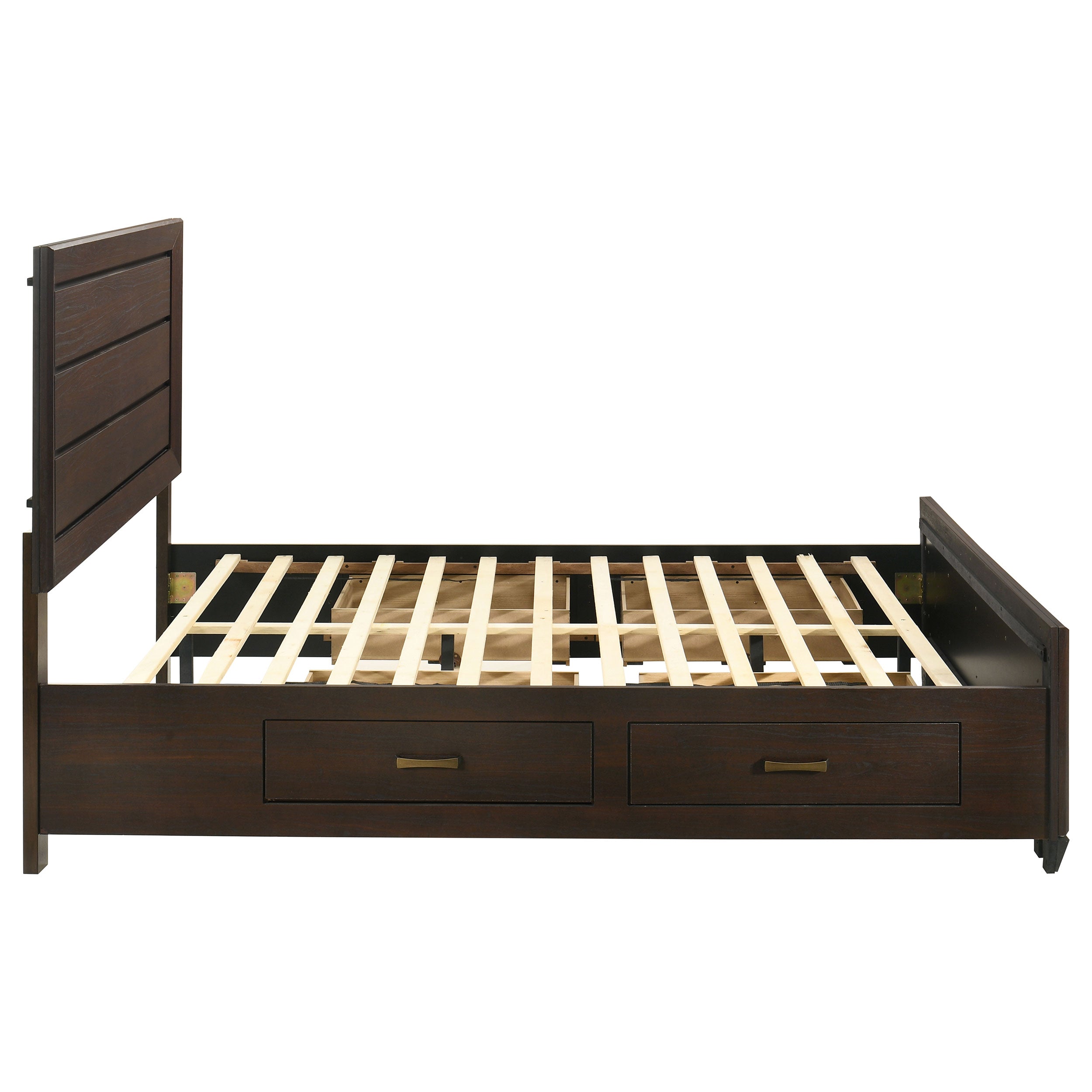 Kauffman Panel Platform Storage Bed - Ideal Furniture (Fresno,CA)