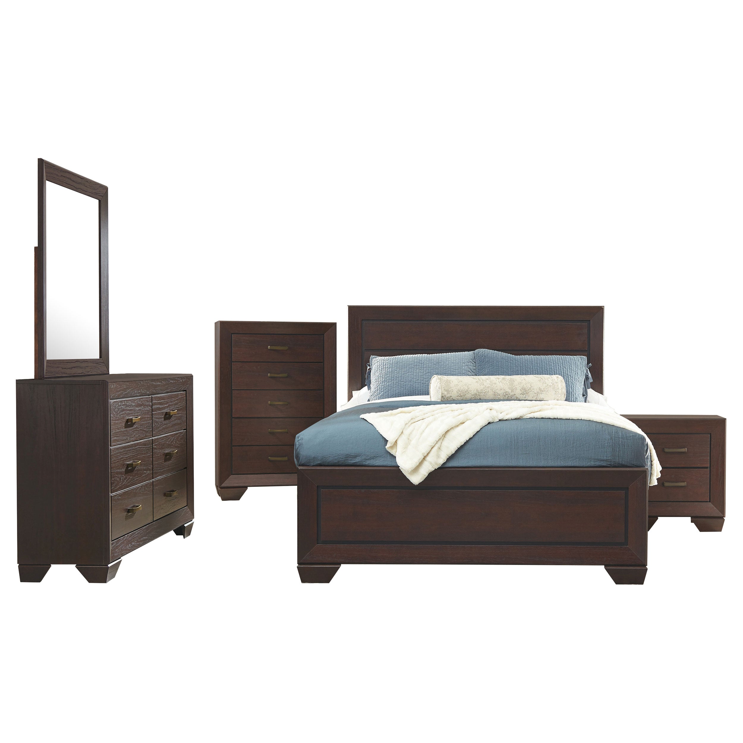 Kauffman Bedroom Set - Ideal Furniture (Fresno,CA)