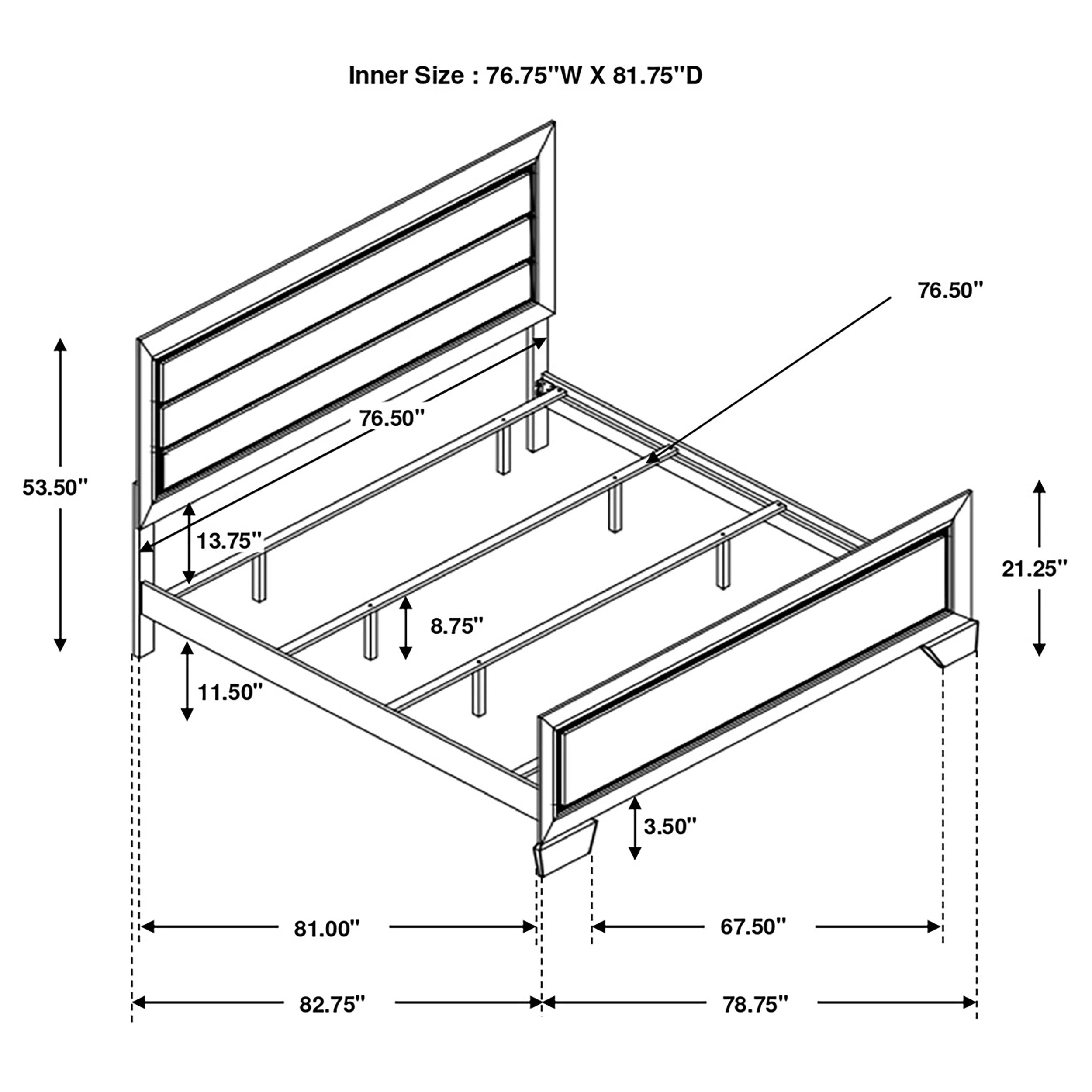 Kauffman Bedroom Set - Ideal Furniture (Fresno,CA)
