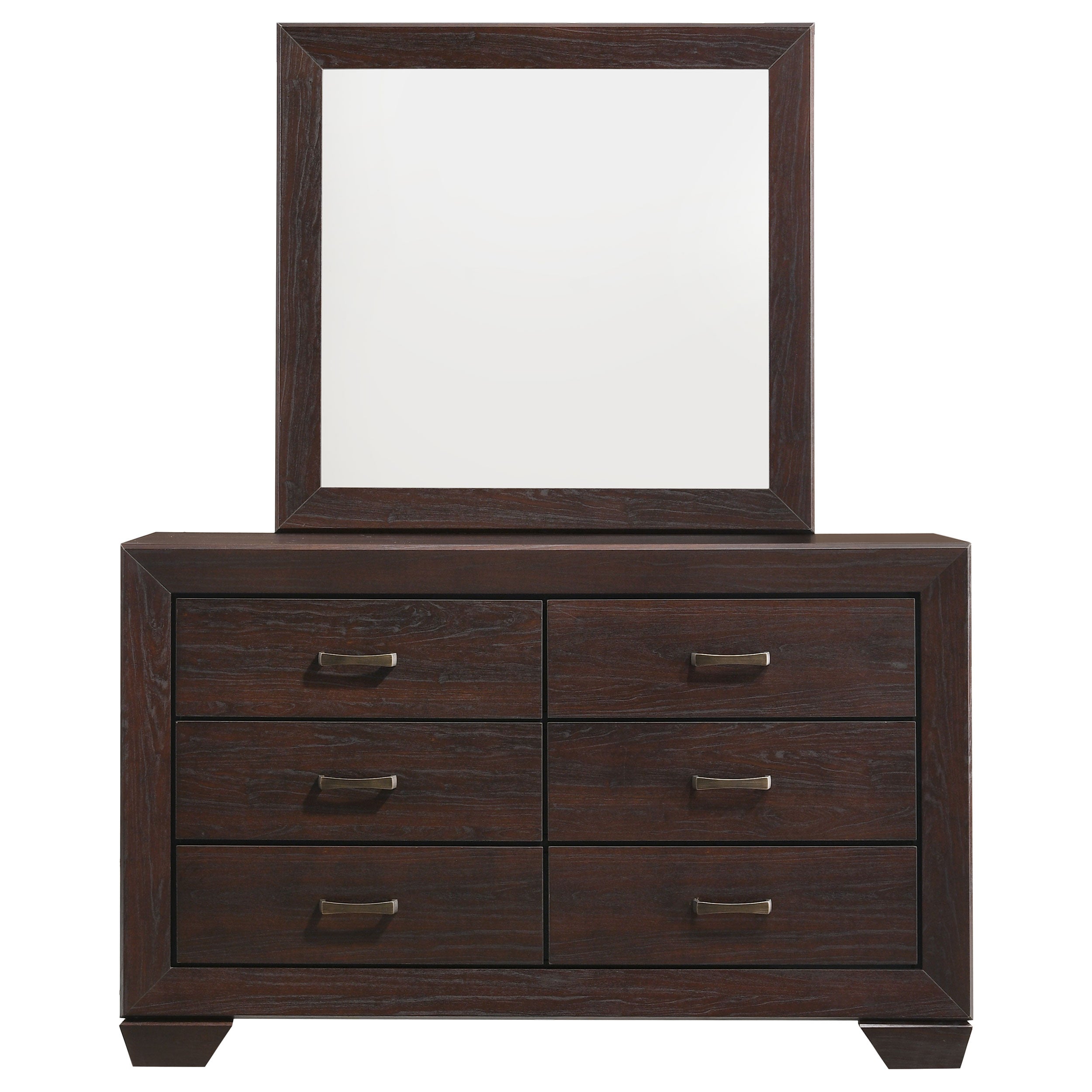 Kauffman Dresser with Mirror - Ideal Furniture (Fresno,CA)