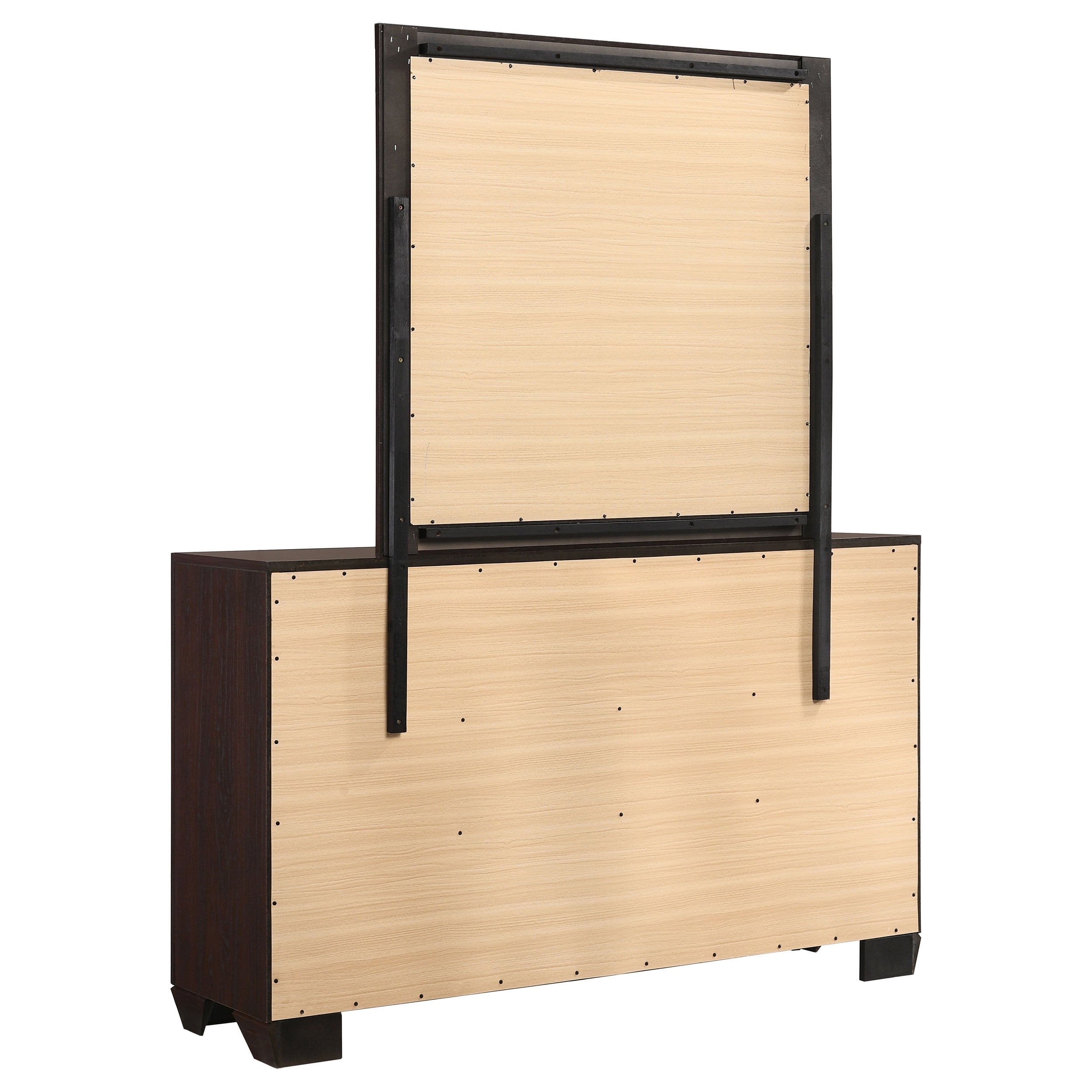 Kauffman Dresser with Mirror - Ideal Furniture (Fresno,CA)