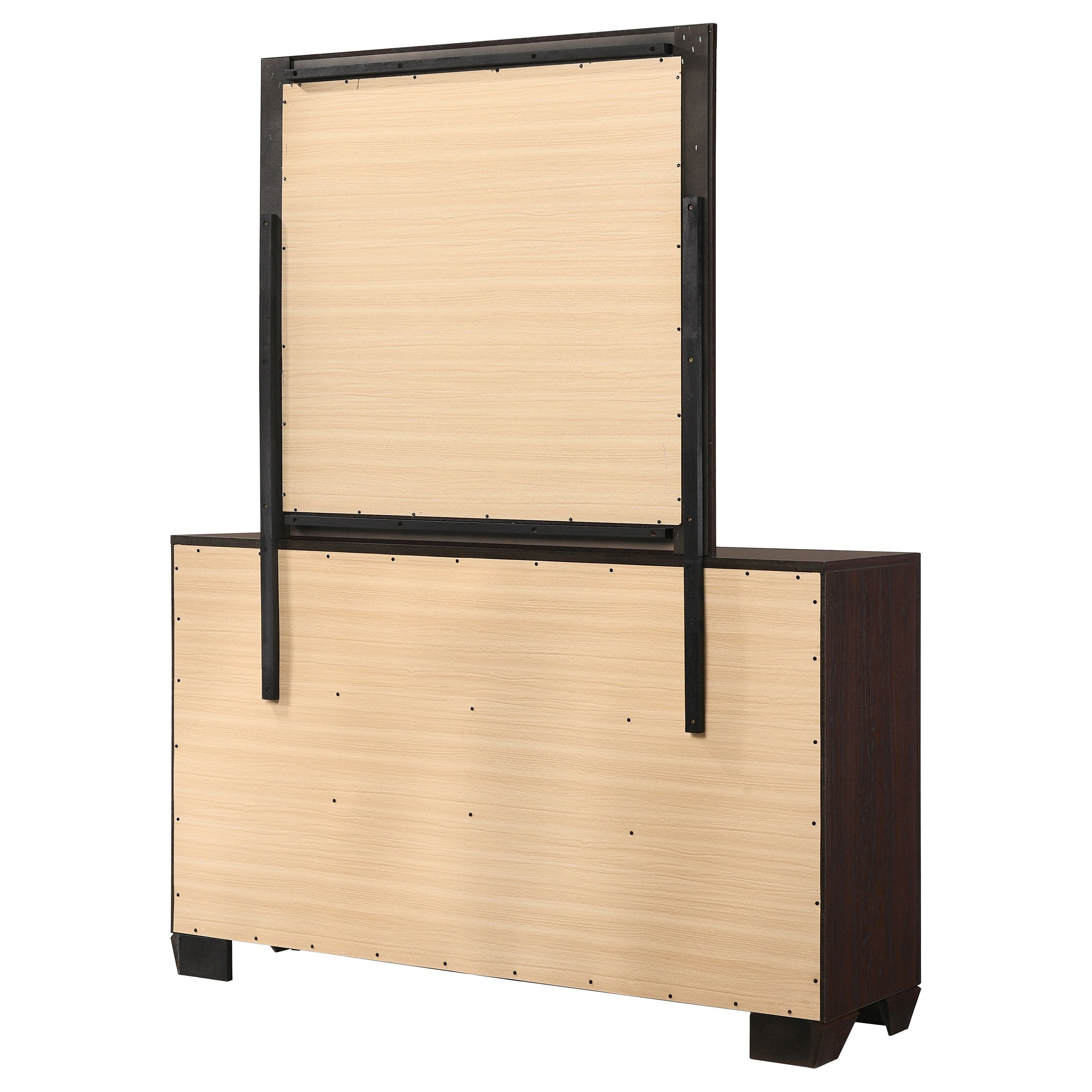 Kauffman Dresser with Mirror - Ideal Furniture (Fresno,CA)