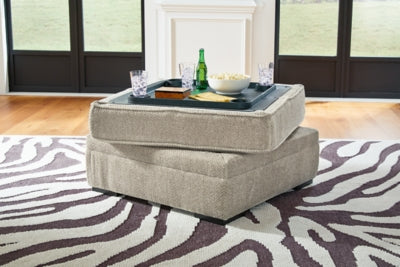 Calnita Ottoman With Storage - Ideal Furniture (Fresno,CA)