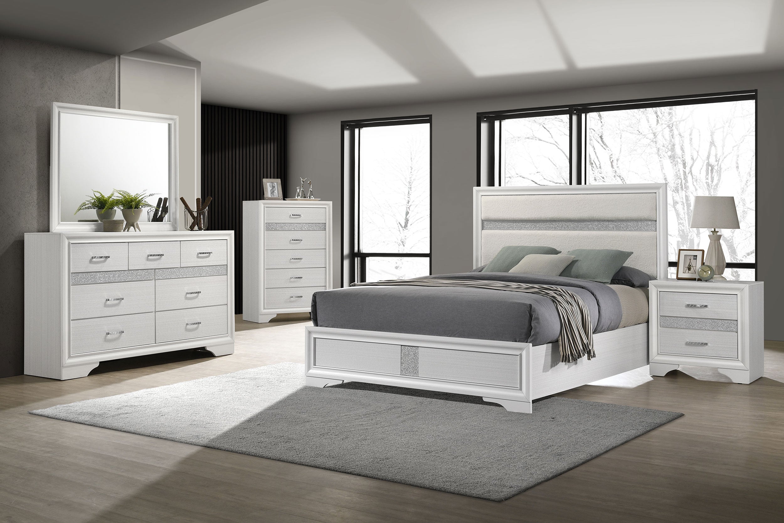 Miranda Bedroom Set - Ideal Furniture (Fresno,CA)