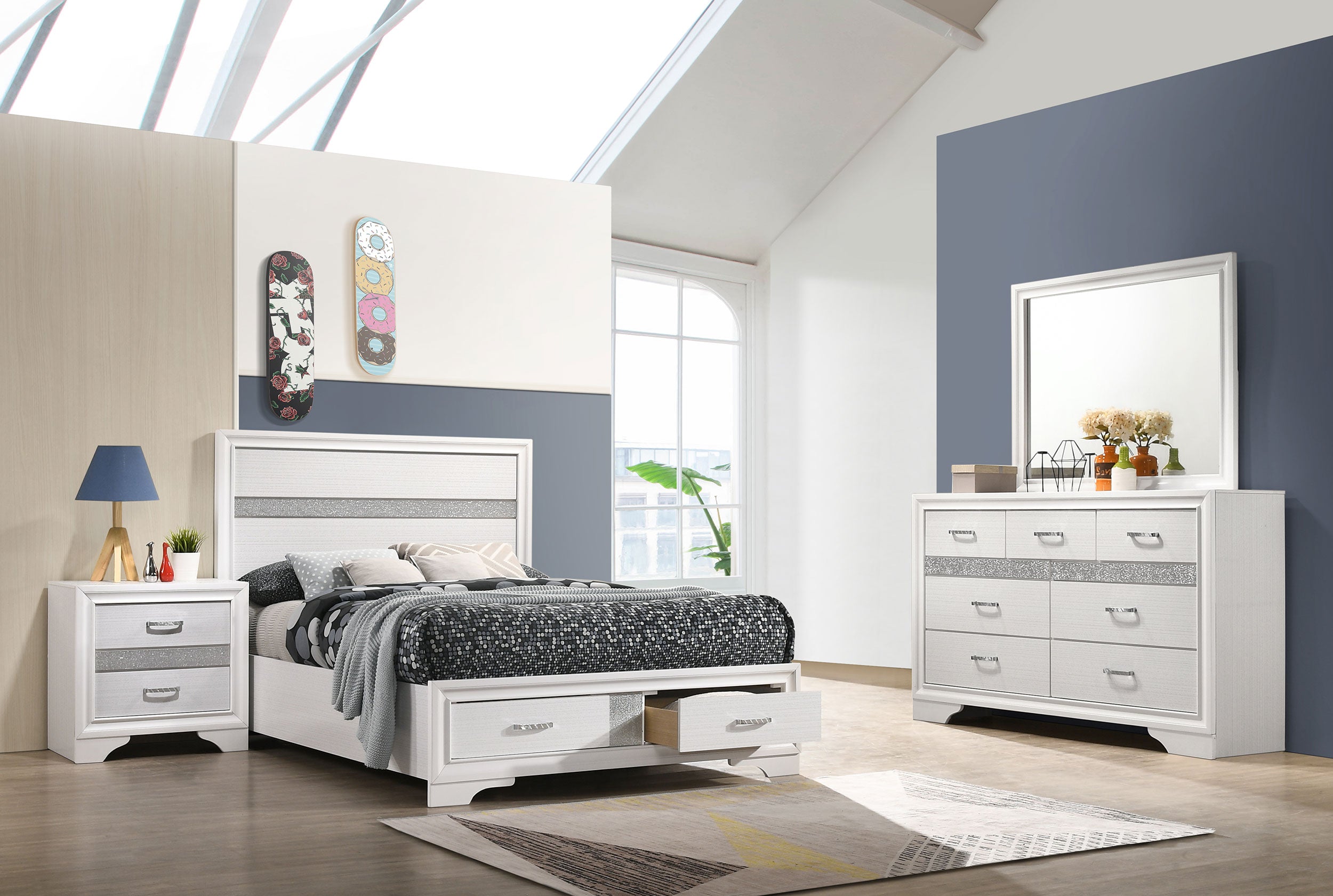 Miranda Bedroom Set - Ideal Furniture (Fresno,CA)