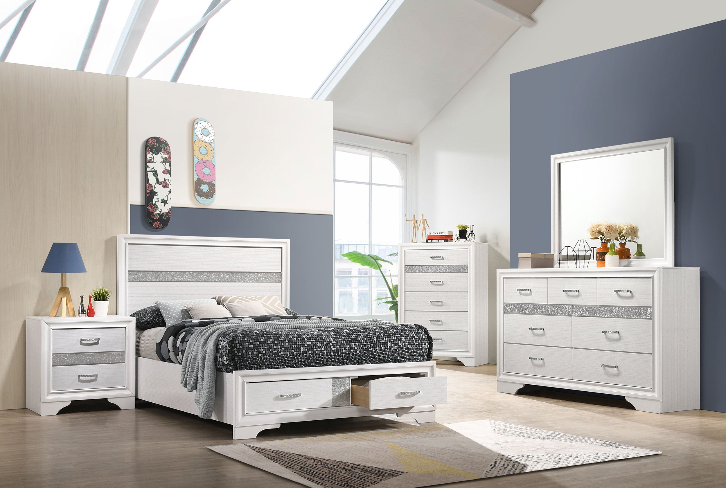 Miranda Bedroom Set - Ideal Furniture (Fresno,CA)