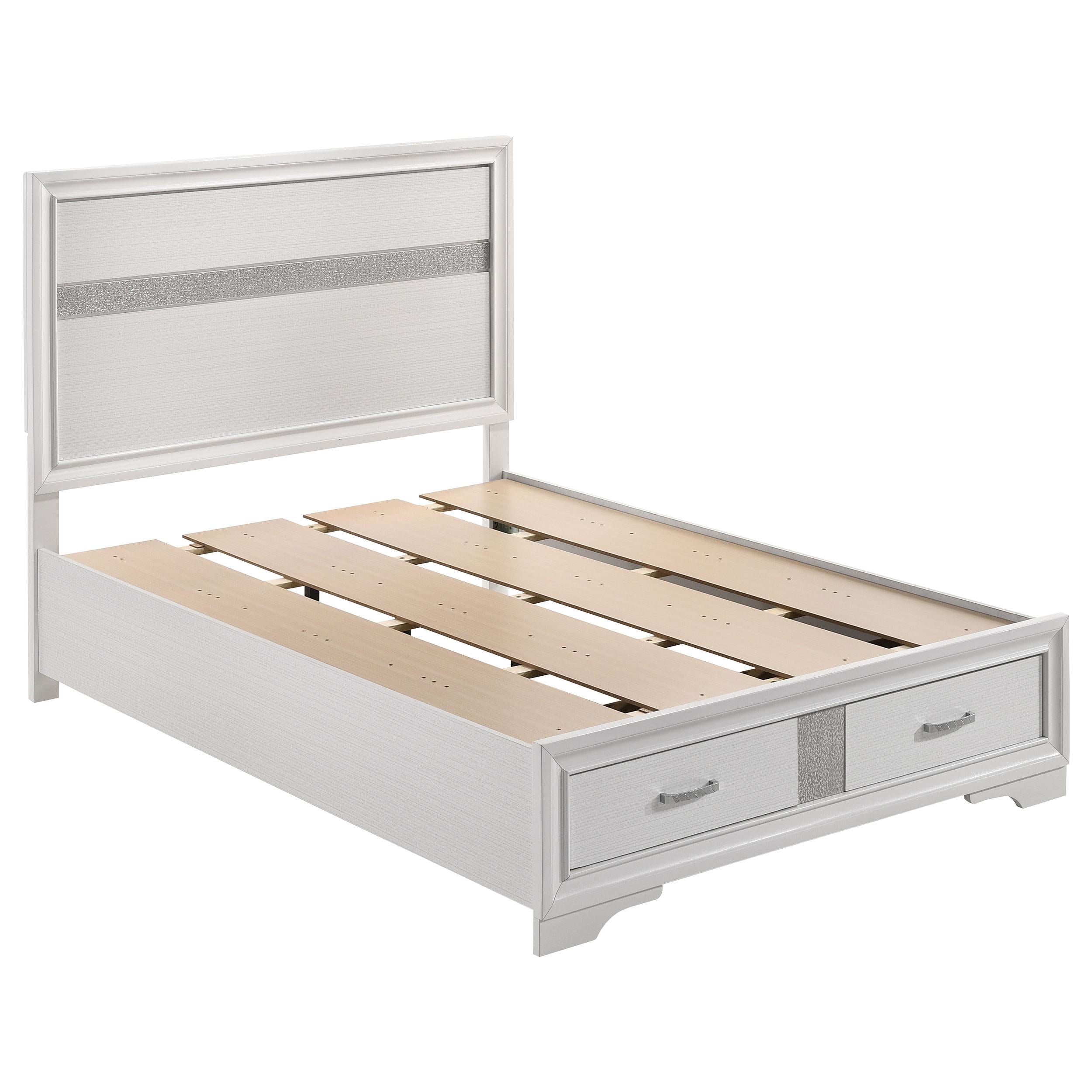 Miranda Full & Twin Storage Bed White - Ideal Furniture (Fresno,CA)