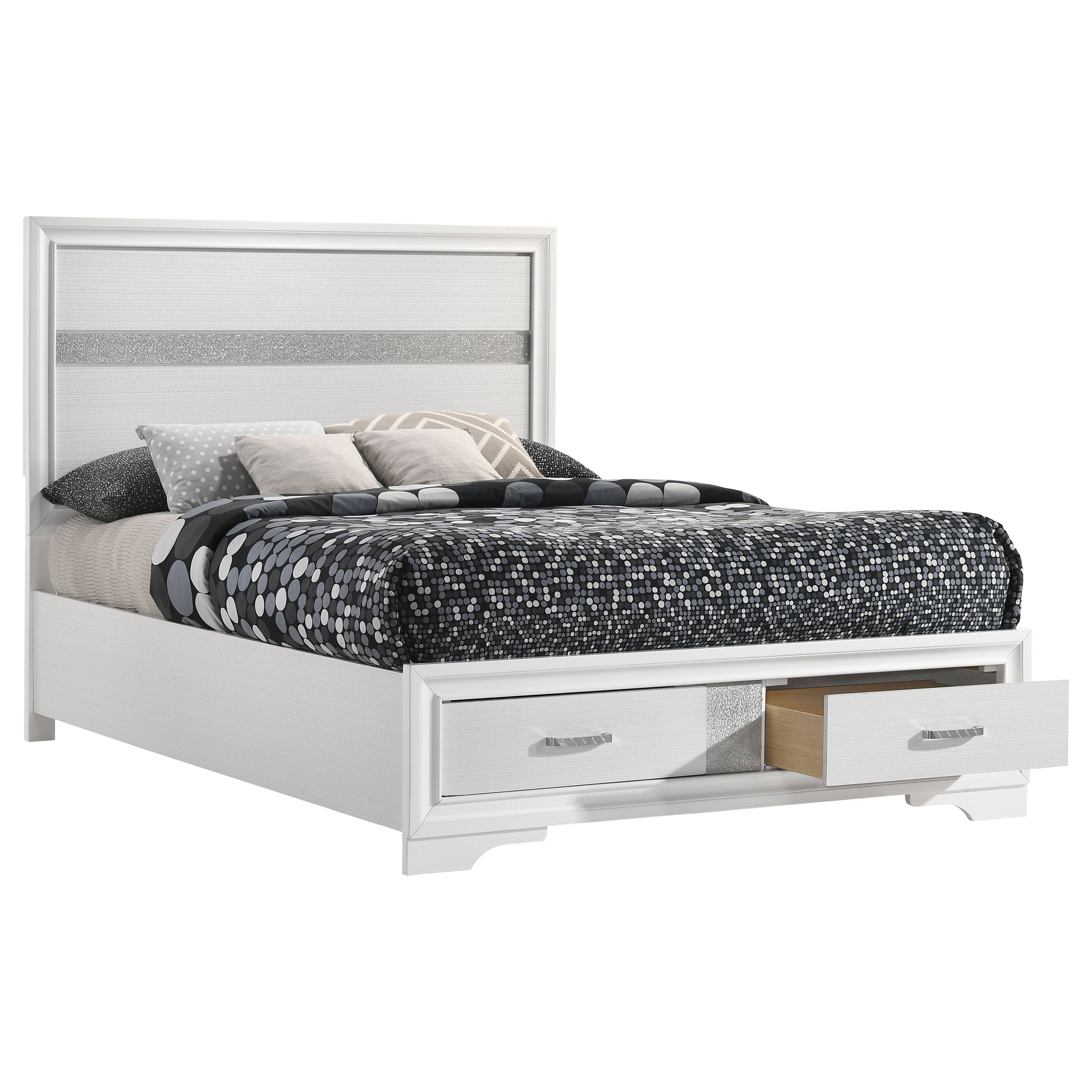 Miranda Panel Platform Storage Bed - Ideal Furniture (Fresno,CA)