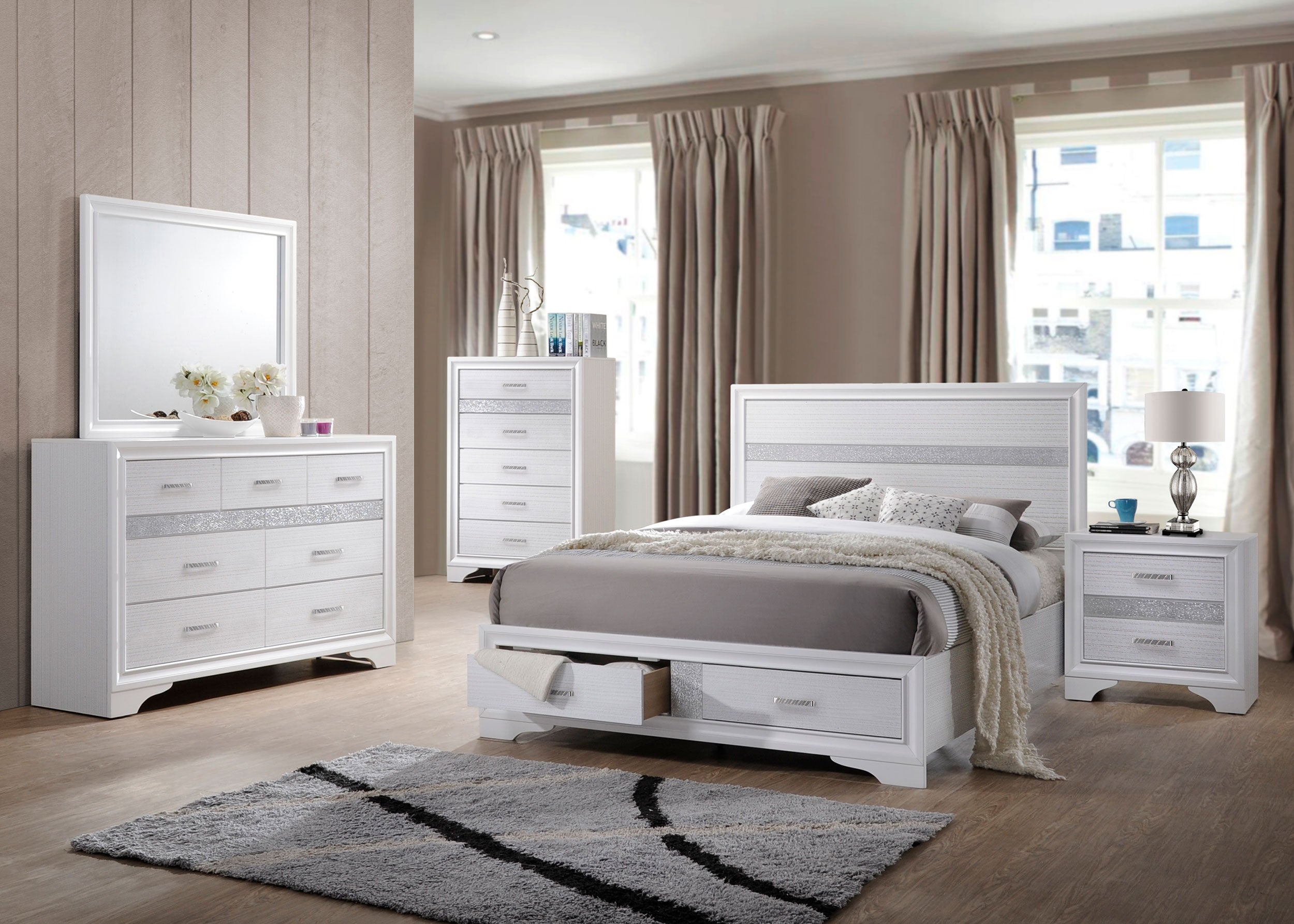 Miranda Bedroom Set - Ideal Furniture (Fresno,CA)