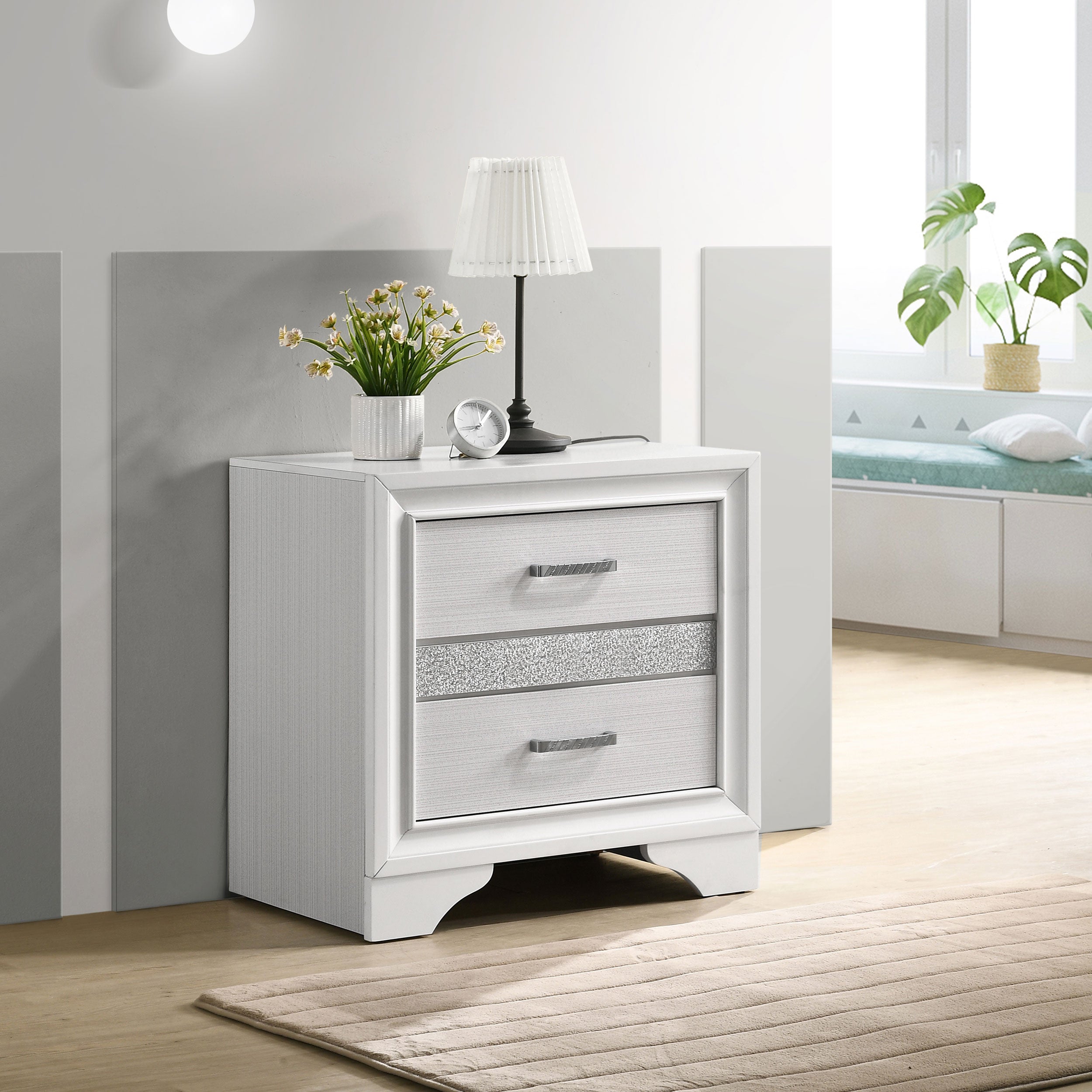 Miranda Nightstand - Ideal Furniture (Fresno,CA)